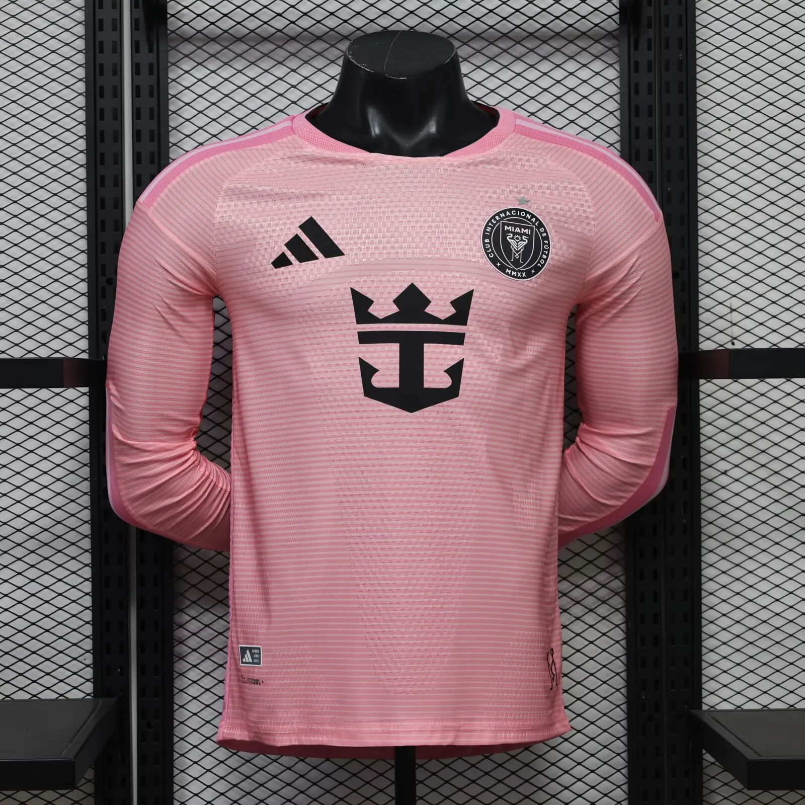 2026/2027 Long Sleeve Player Version Inter Miami Home Football Shirt 1:1 Thai Quality