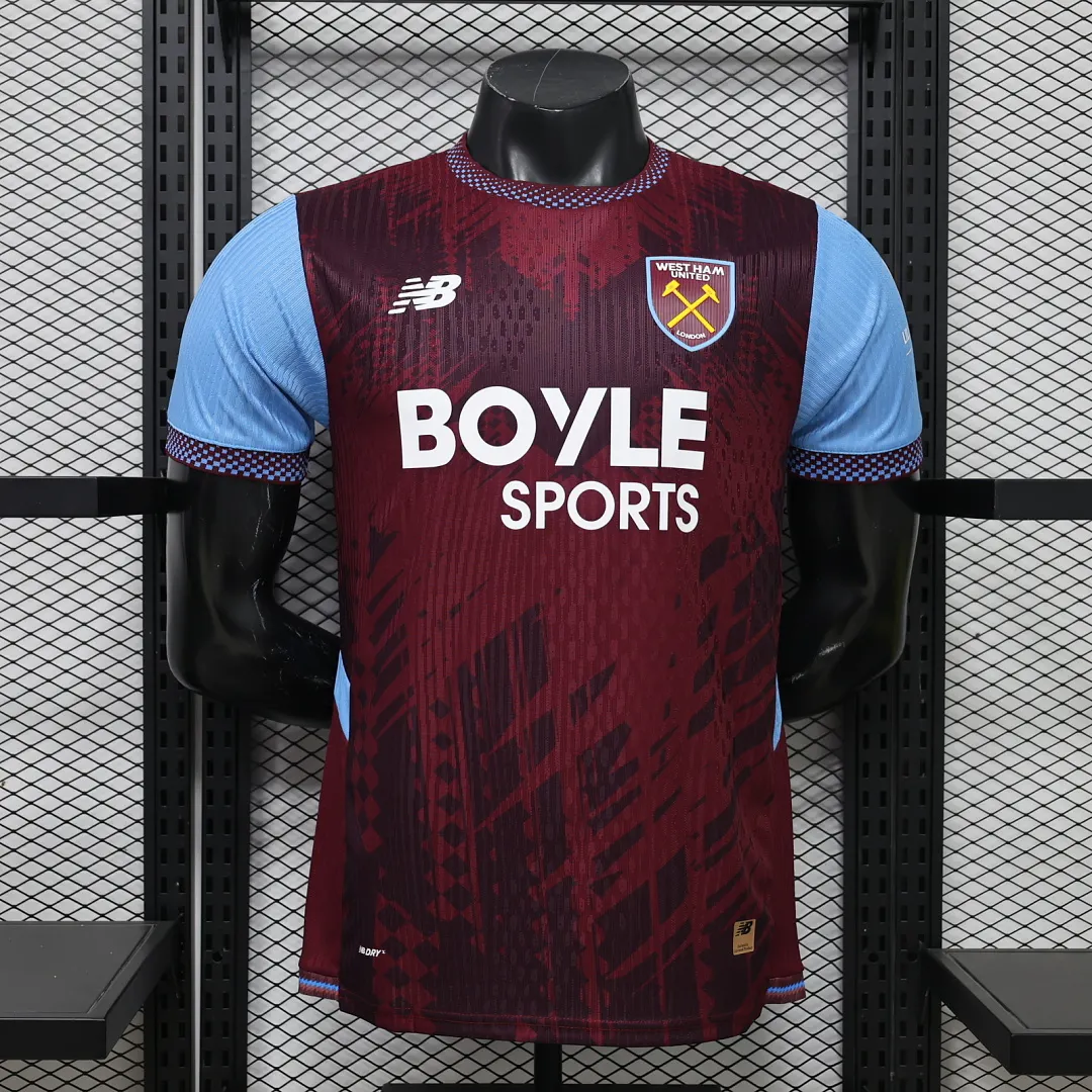 2026/2027 Player Version West Ham United Home Football Shirt 1:1 Thai Quality