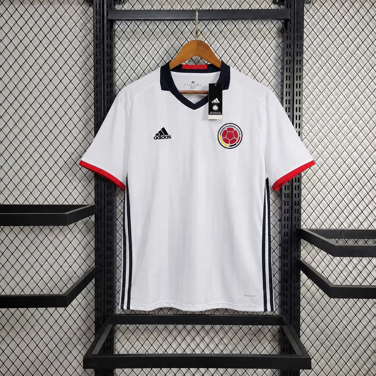 2016 Retro Colombia Home Football Shirt