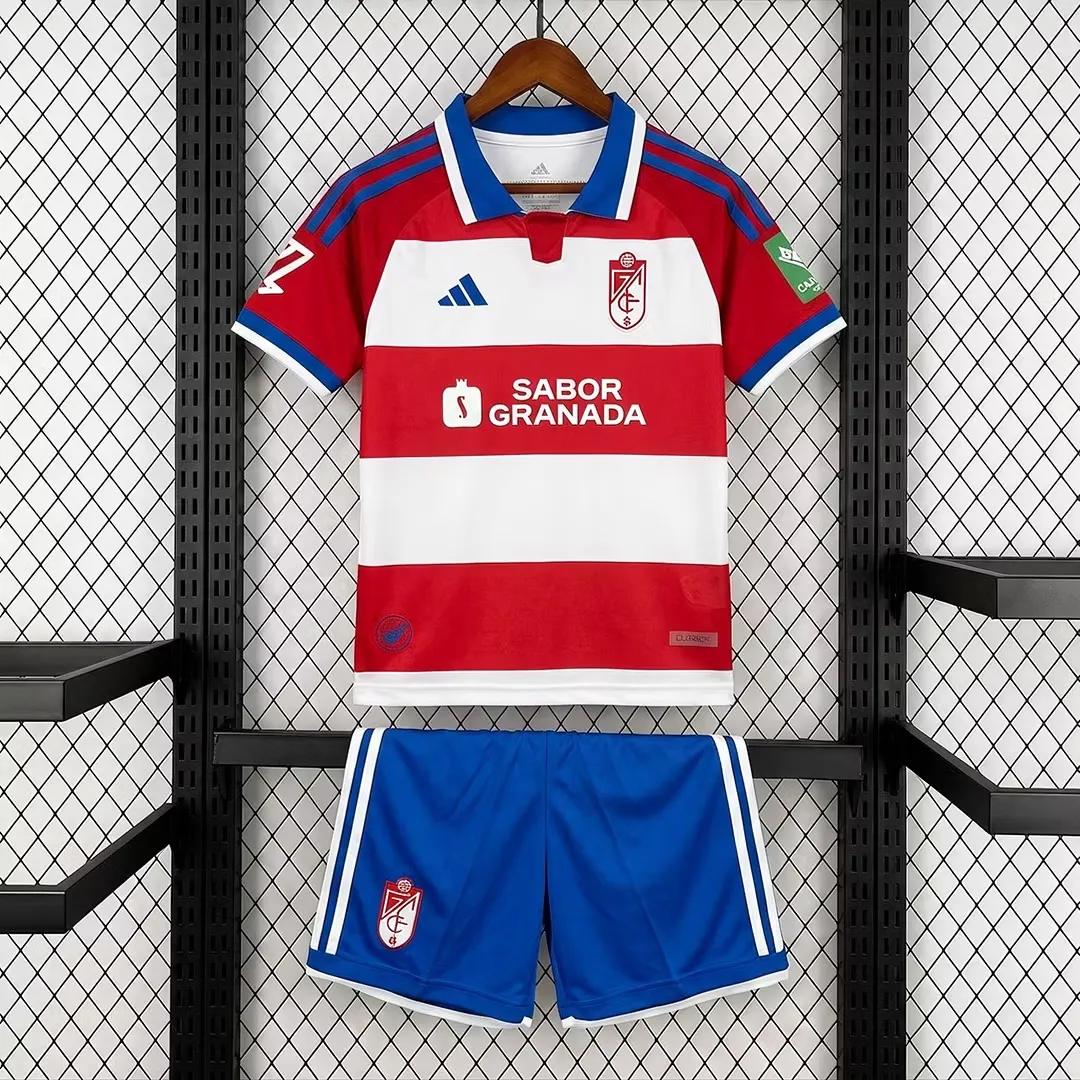 2026/2027 Granada Home Football Shirt Kids Size 1:1 Thai Quality