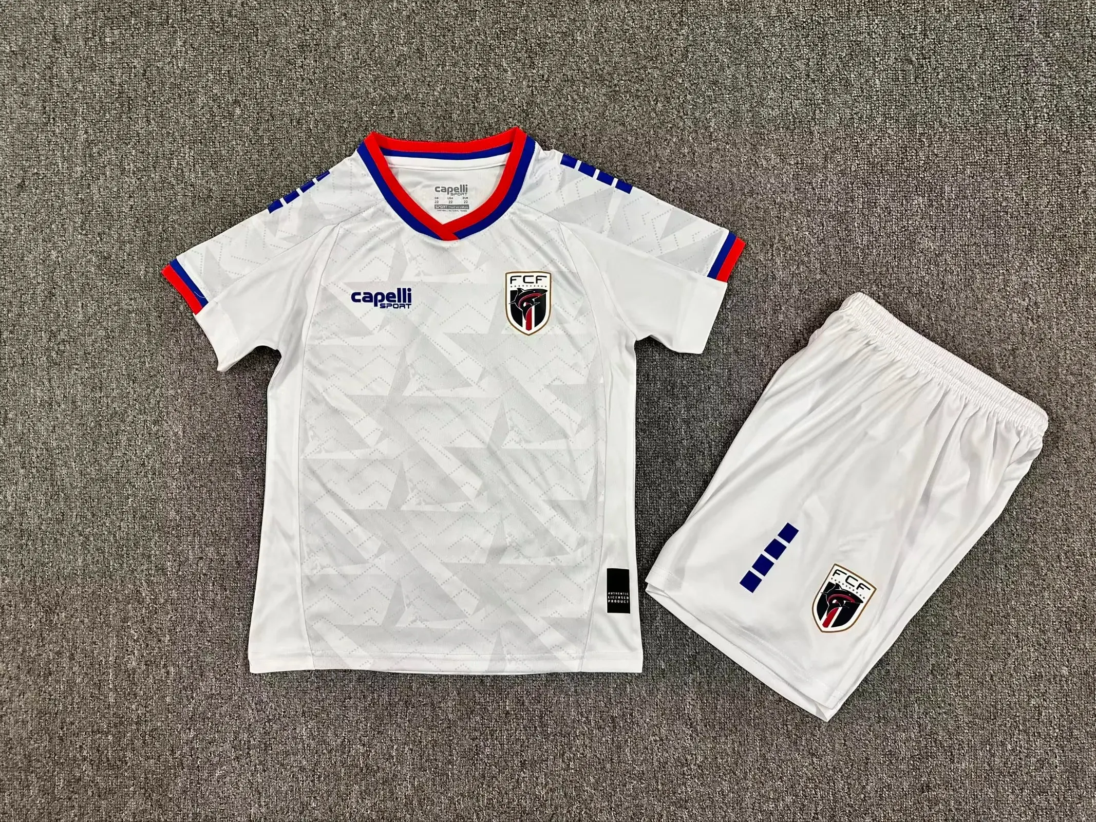 2026 Cape Verde Away Football Shirt Kids Size 1:1 Thai Quality