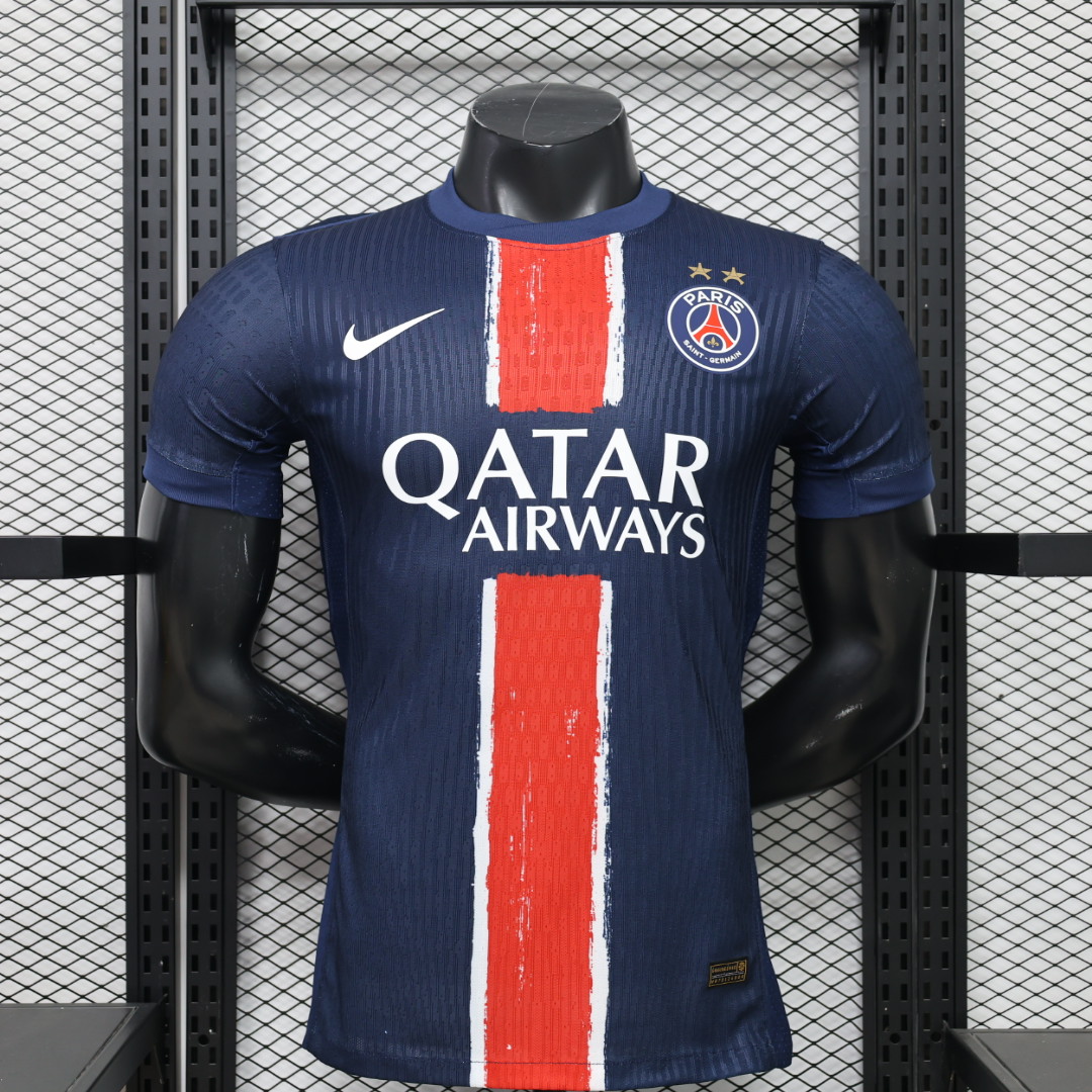 2 Stars 2024/2025 Player Version Paris Saint-Germain Home Football Shirt 1:1 Thai Quality