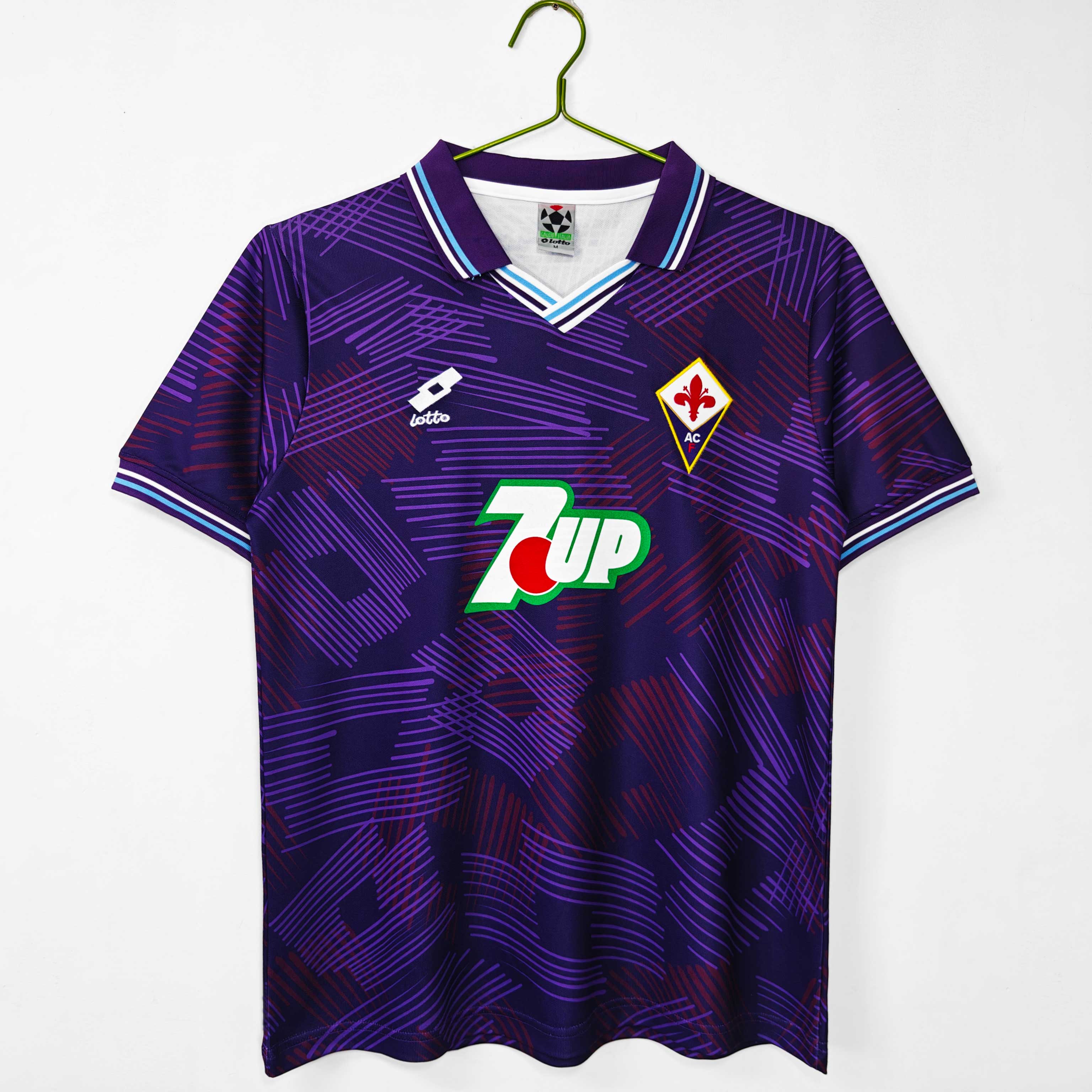 1992/1993 Retro Fiorentina Home Football Shirt 1:1 Thai Quality