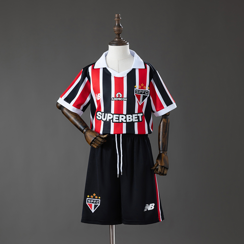 2026/2027 São Paulo Away Football Shirt Kids Size 1:1 Thai Quality