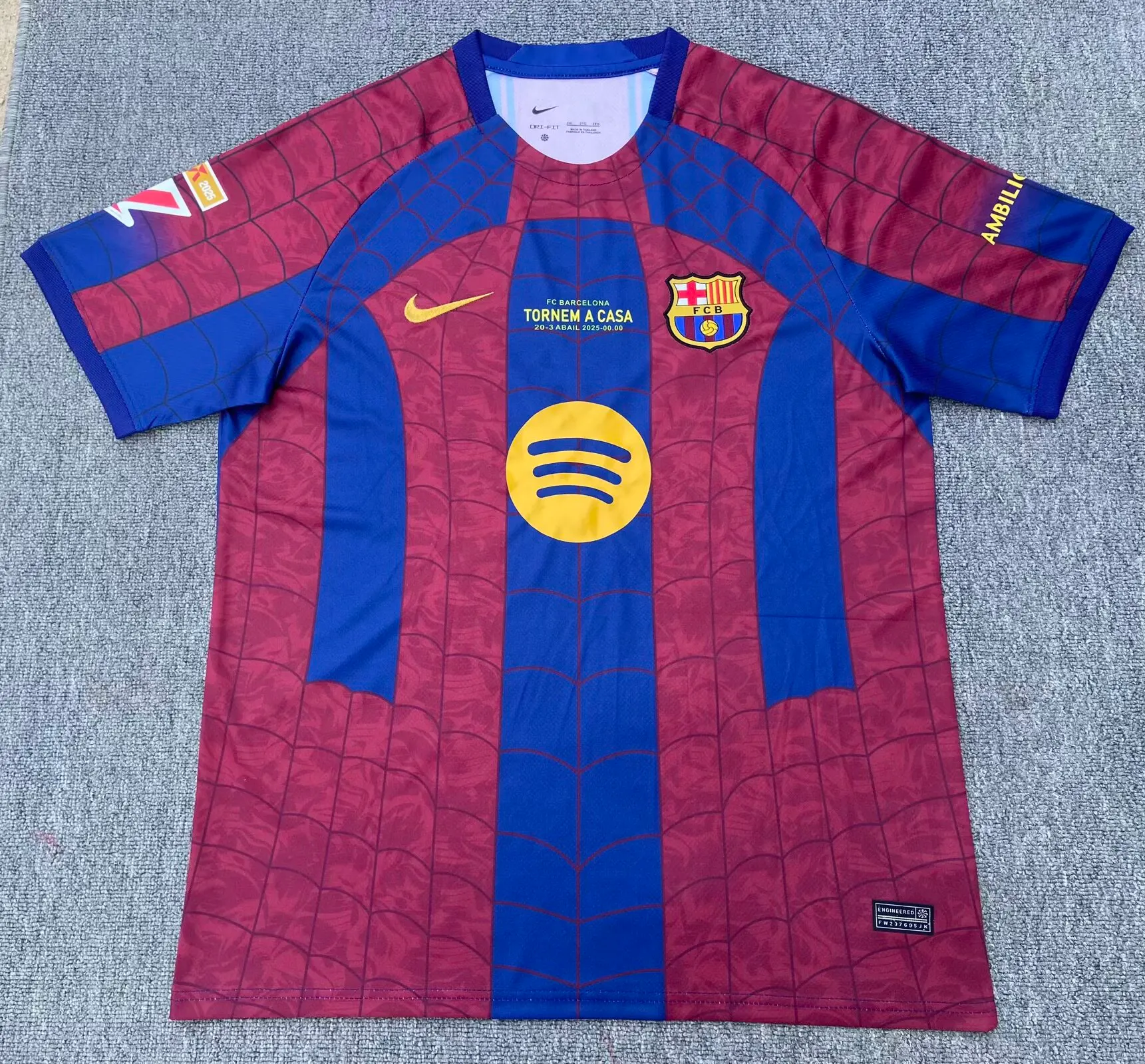 2026/2027 Barcelona X Spiderman Special Edition Football Shirt 1:1 Thai Quality
