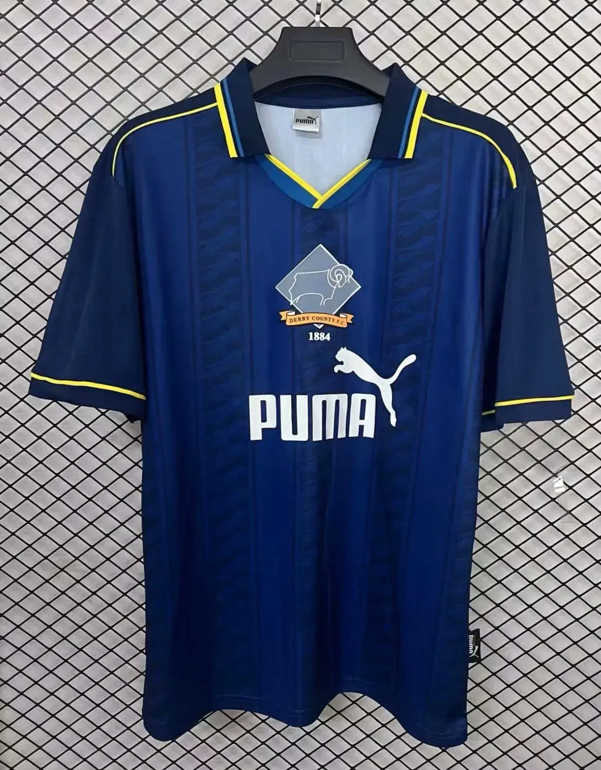 1995/1996 Retro Derby County Away Football Shirt 1:1 Thai Quality