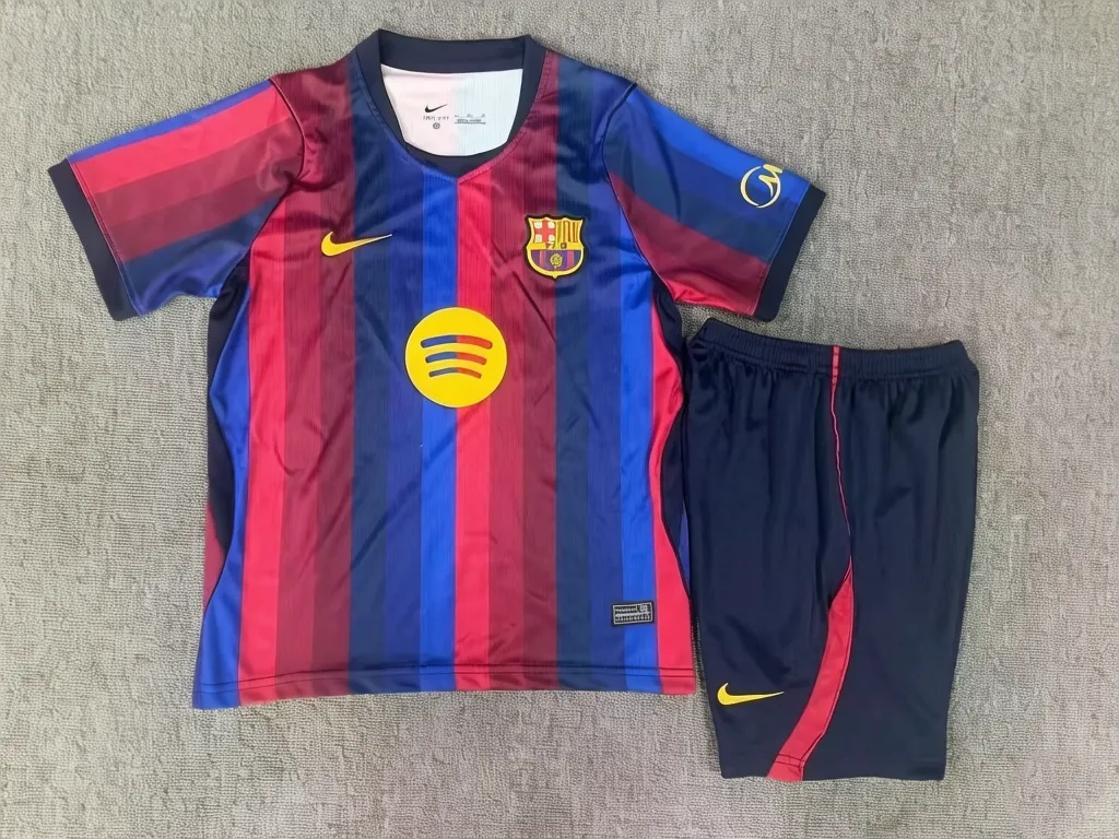 2026/2027 Barcelona Home Football Shirt Kids Size 1:1 Thai Quality