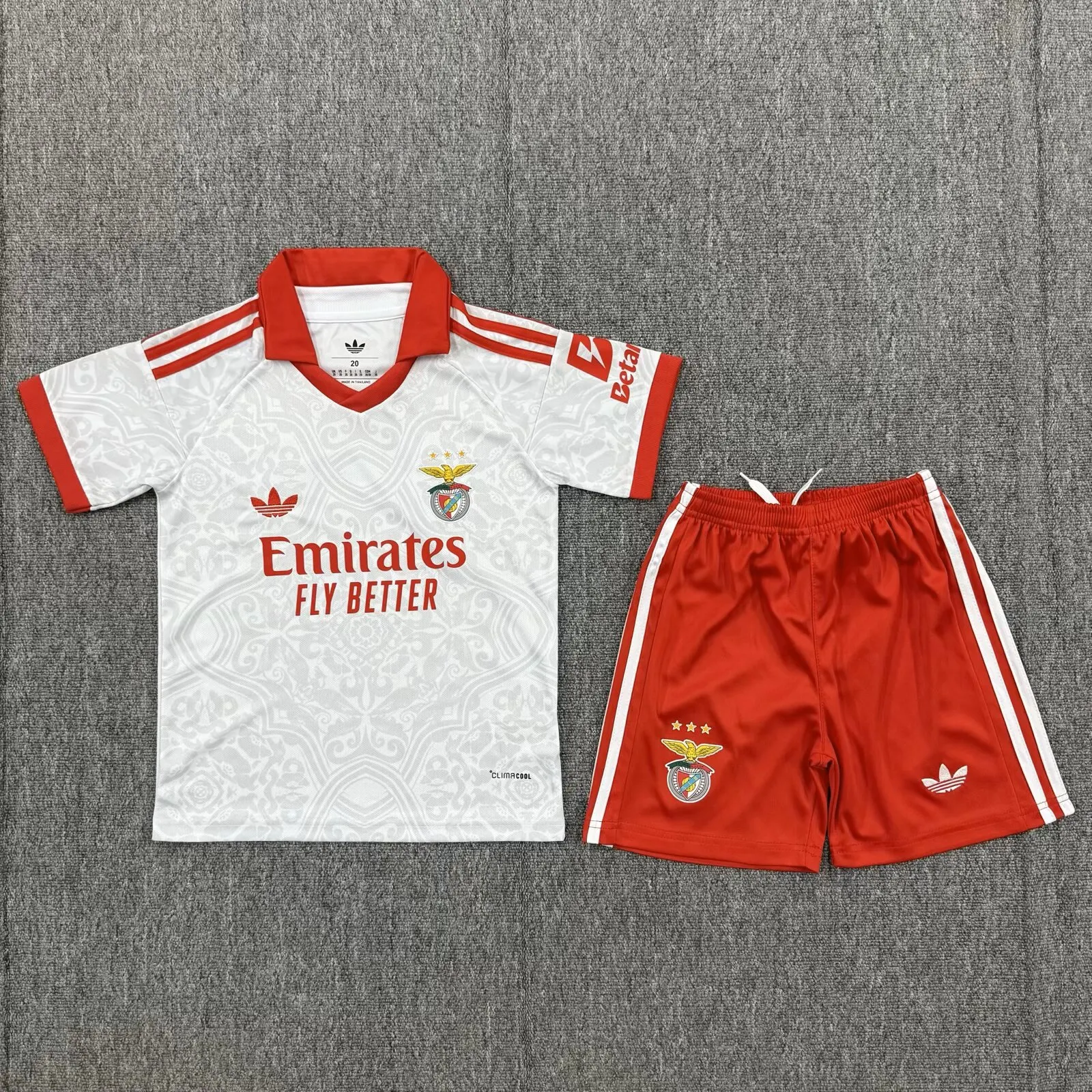 2026/2027 Benfica Away Football Shirt Kids Size 1:1 Thai Quality
