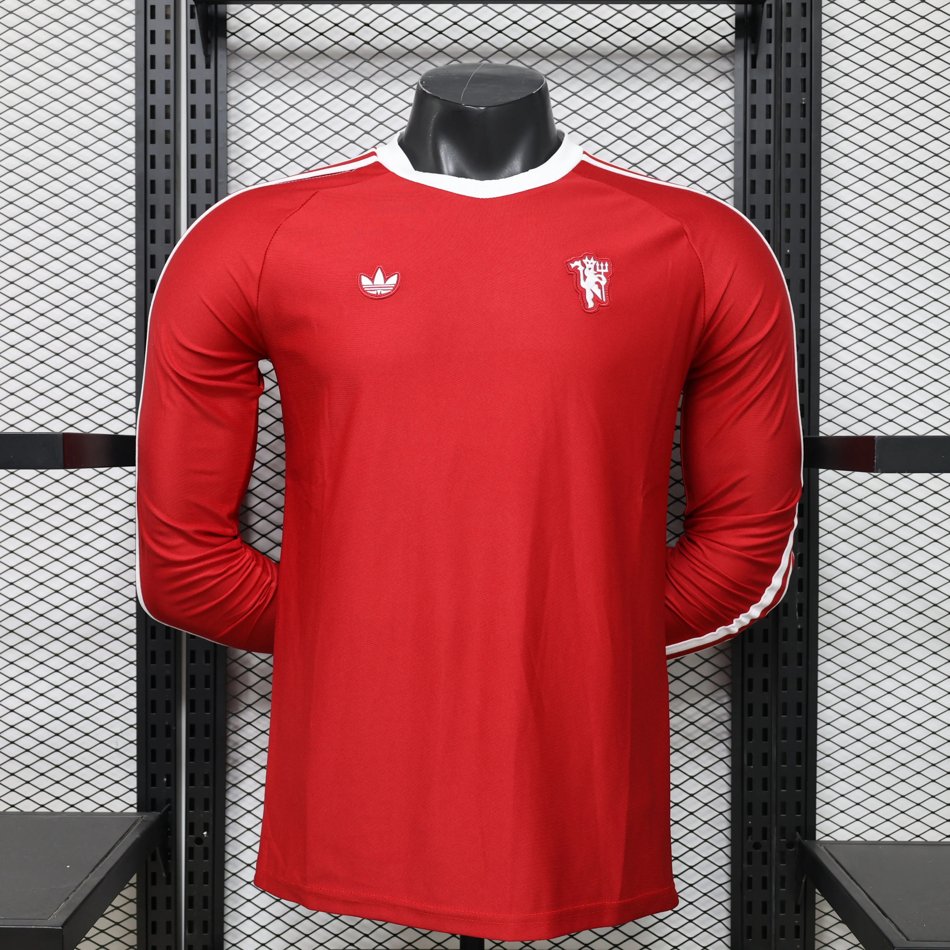 2026/2027 Player Version Long Sleeve Manchester United Special Edition Football Shirt 1:1 Thai Quality