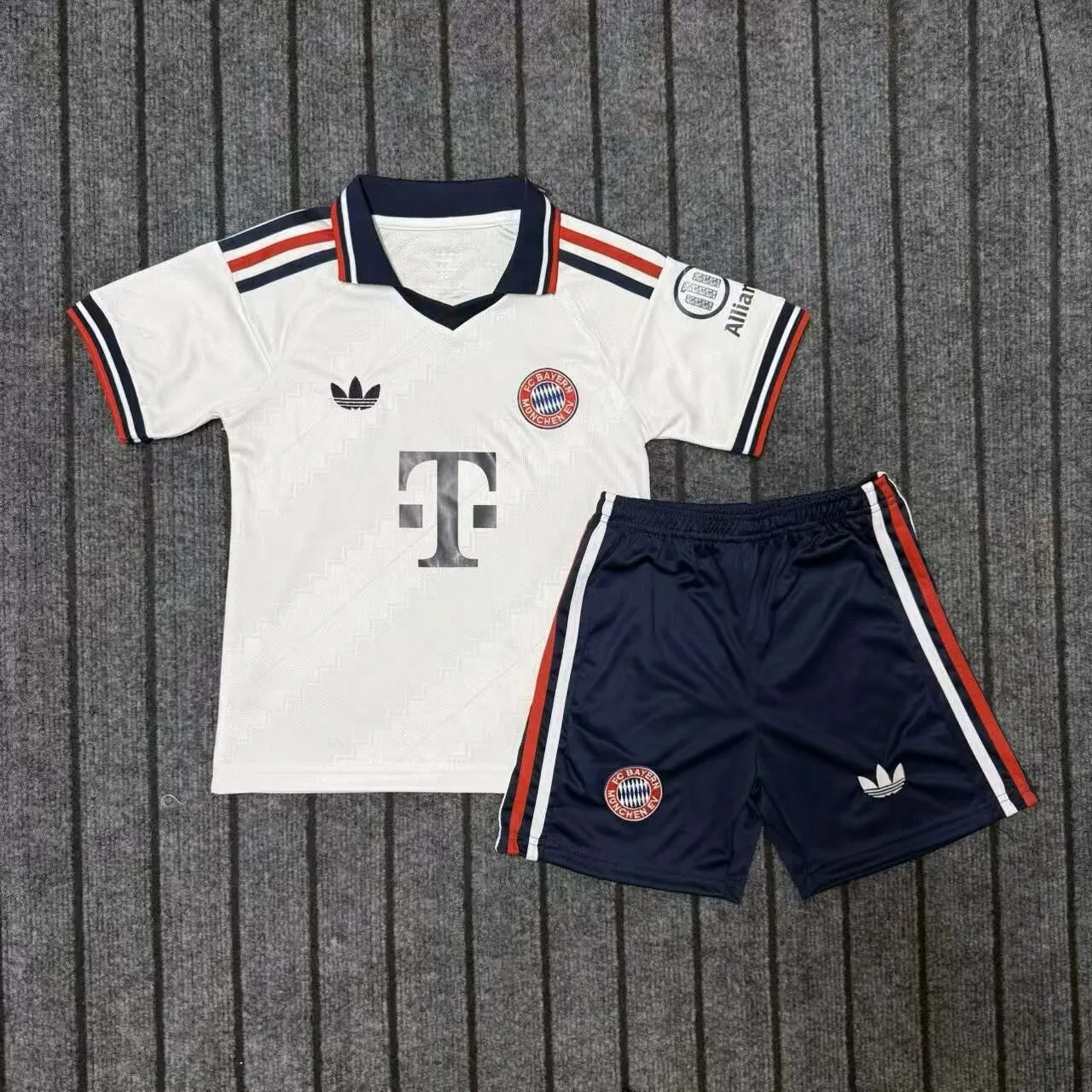 2026/2027 Bayern Munchen Away Football Kids Shirt 1:1 Thai Quality