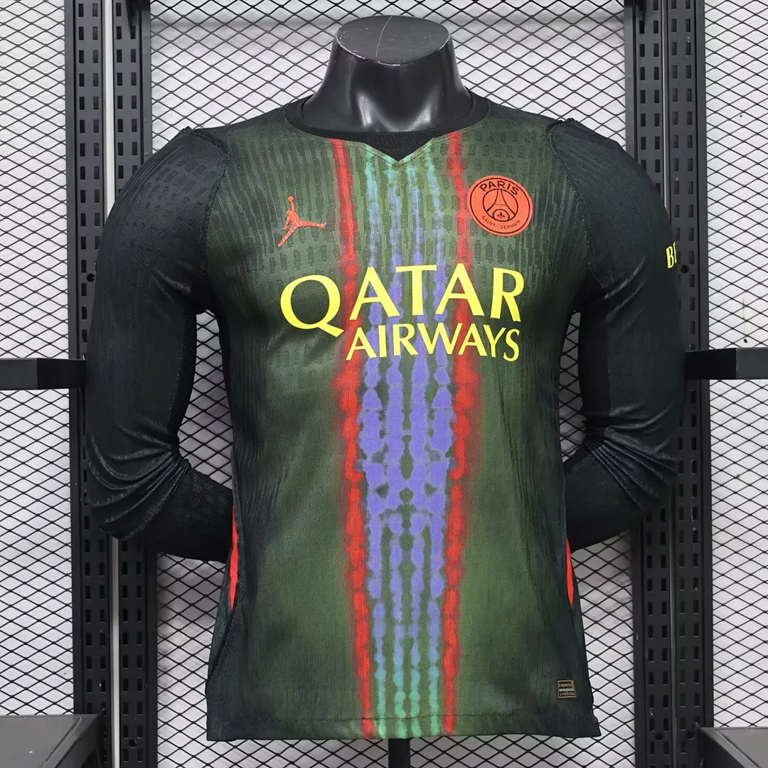2026/2027 Long Sleeves Player Version Paris Saint-Germain Third Away Football Shirt 1:1 Thai Quality