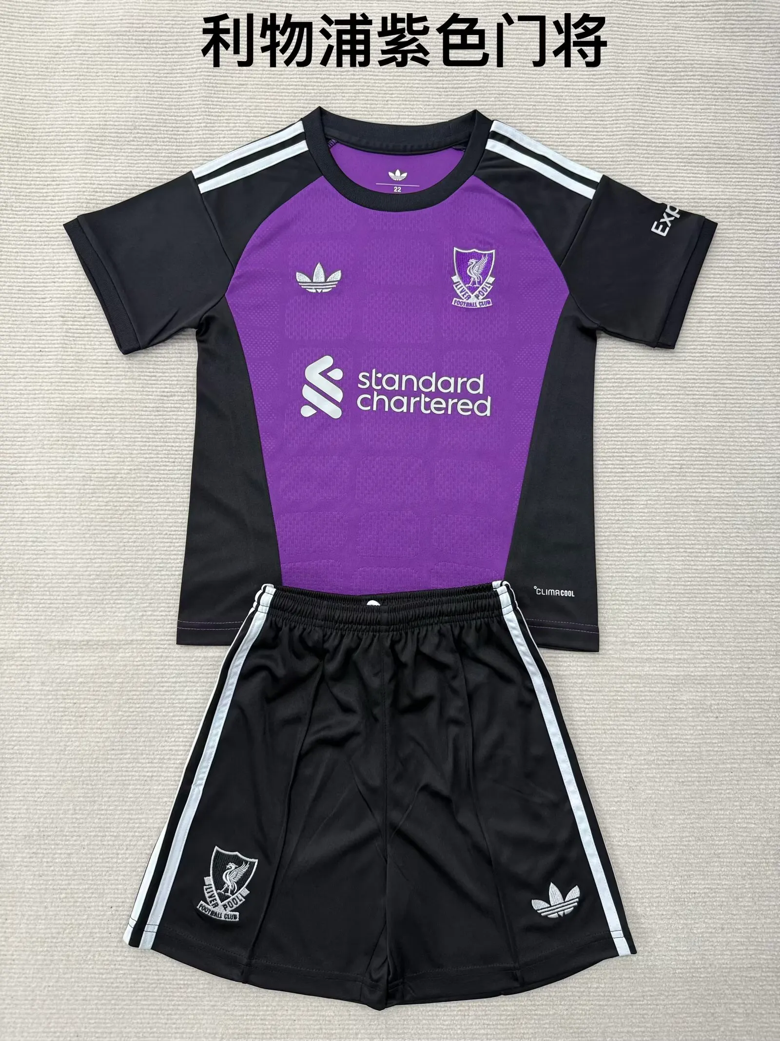 2026/2027 Liverpool Goalkeeper Football Shirt Kids Size 1:1 Thai Quality