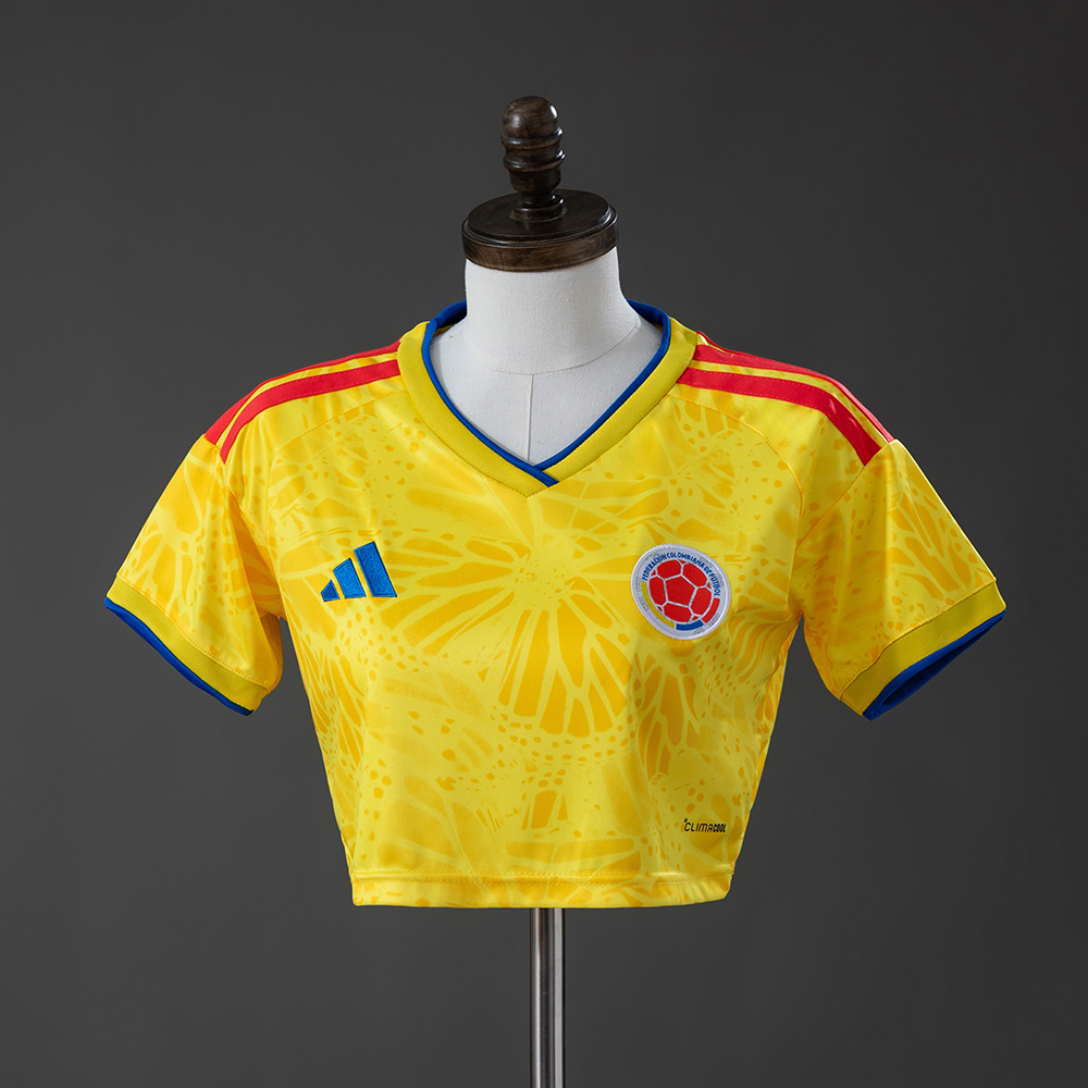 2026 Colombia Home Women's Crop Top Style