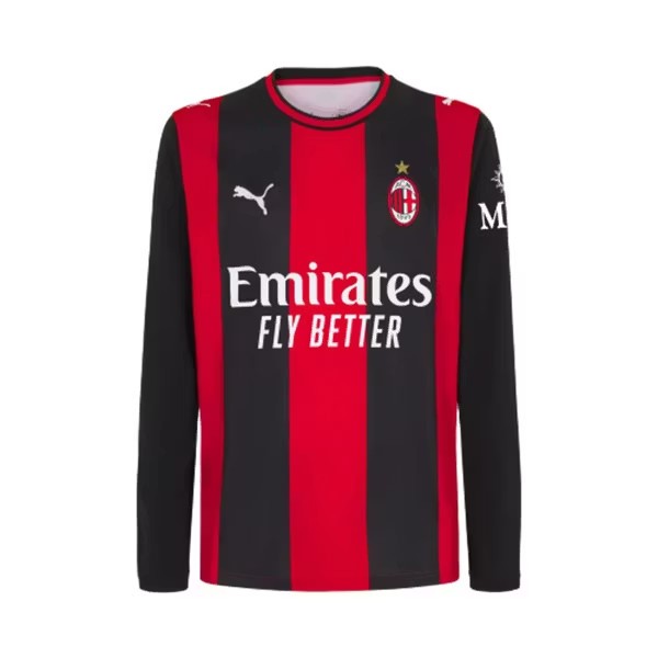 2026/2027 Long Sleeve AC Milan Home Football Shirt 1:1 Thai Quality