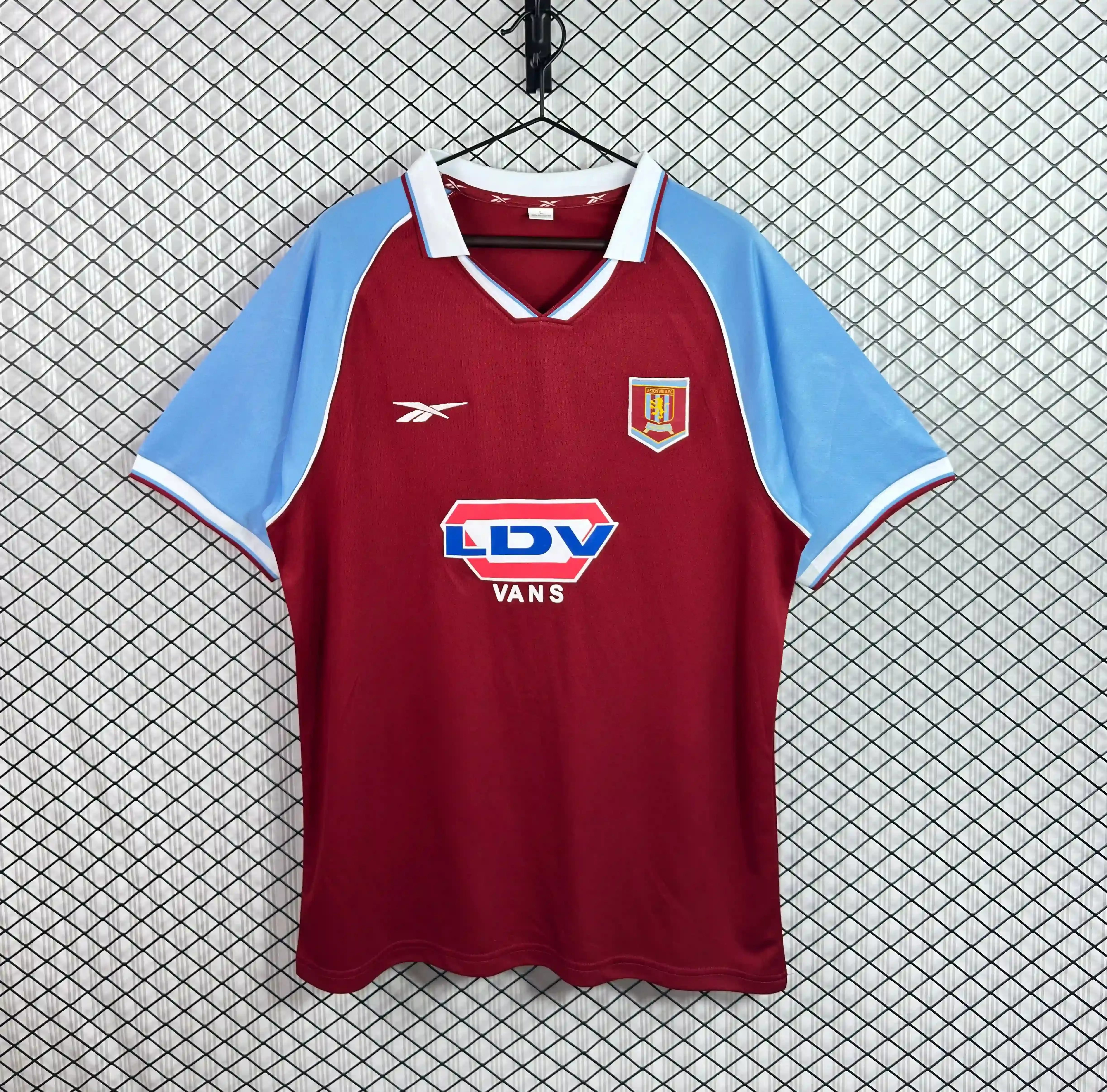 1998/1999 Retro Aston Villa Home Football Shirt 1:1 Thai Quality