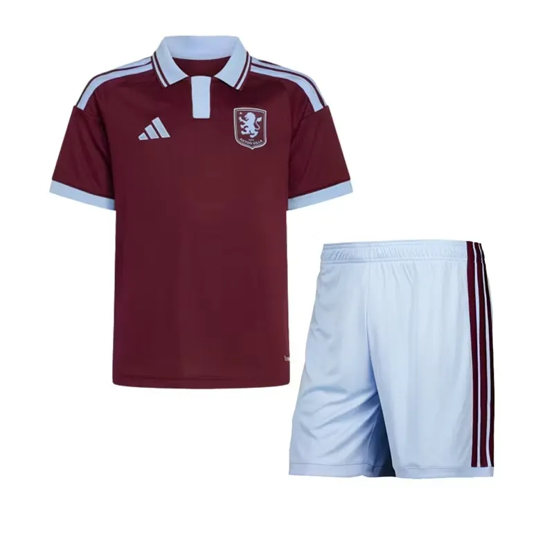 2026/2027 Aston Villa Home Football Shirt Kids Size 1:1 Thai Quality
