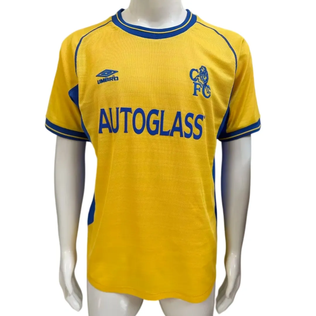 2000/2002 Retro Chelsea Third Away Football Shirt 1:1 Thai Quality