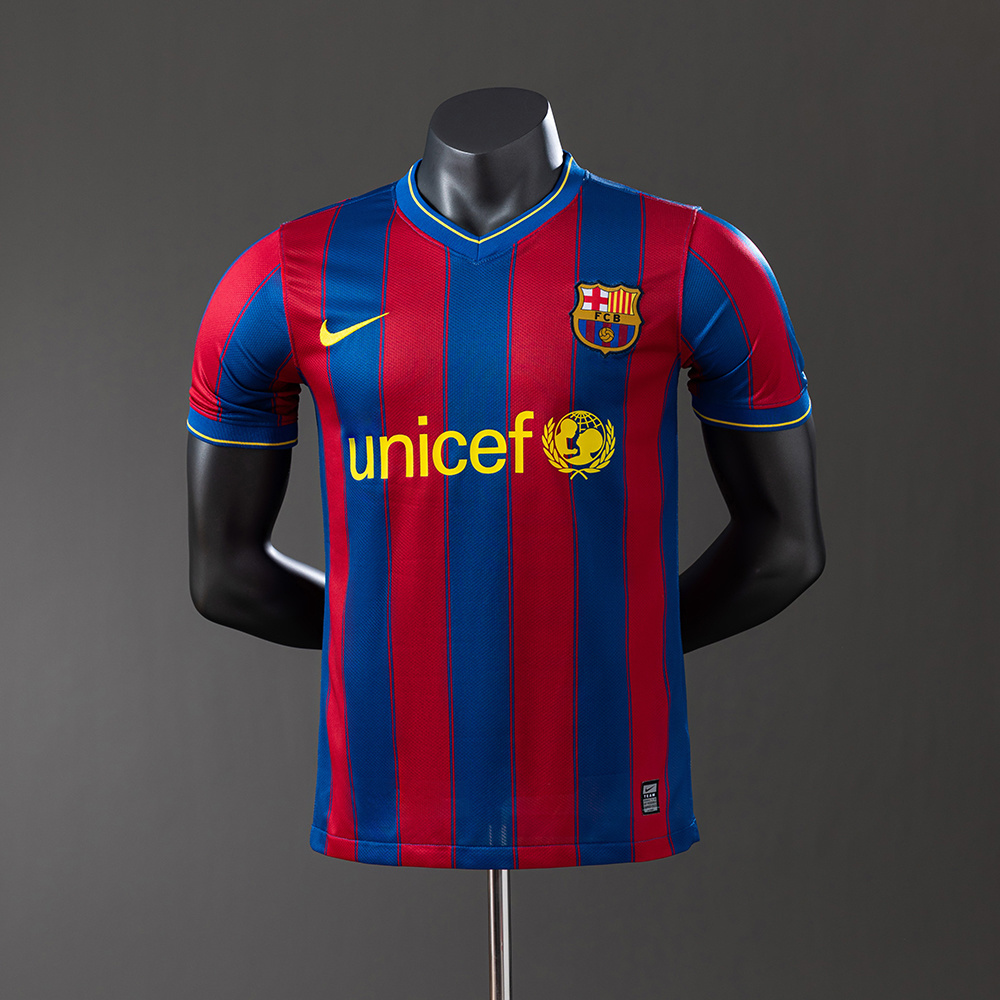2009/2010 Retro Player Version Barcelona Home Football Shirt 1:1 Thai Quality