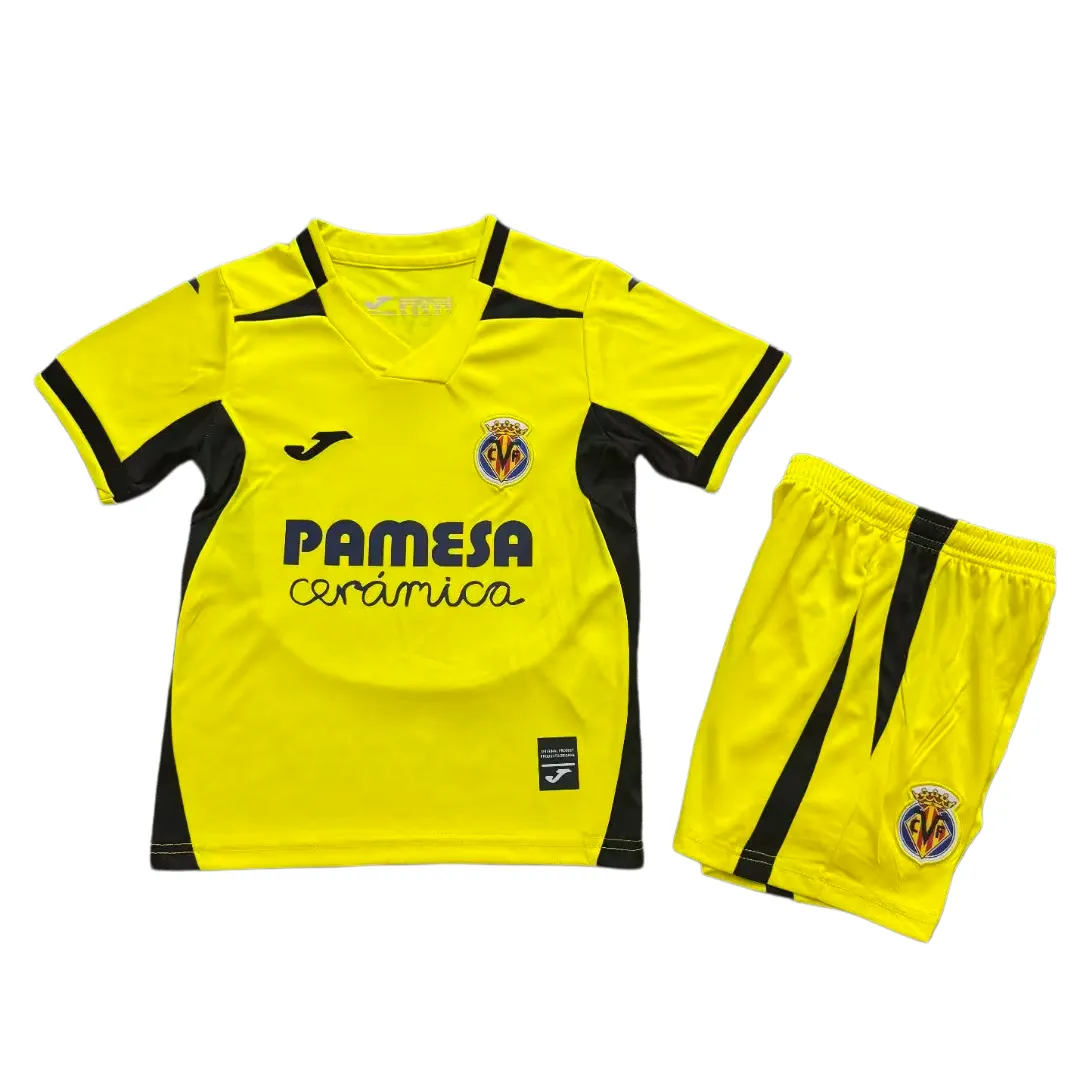 2026/2027 Villarreal Home Football Shirt Kids Size 1:1 Thai Quality