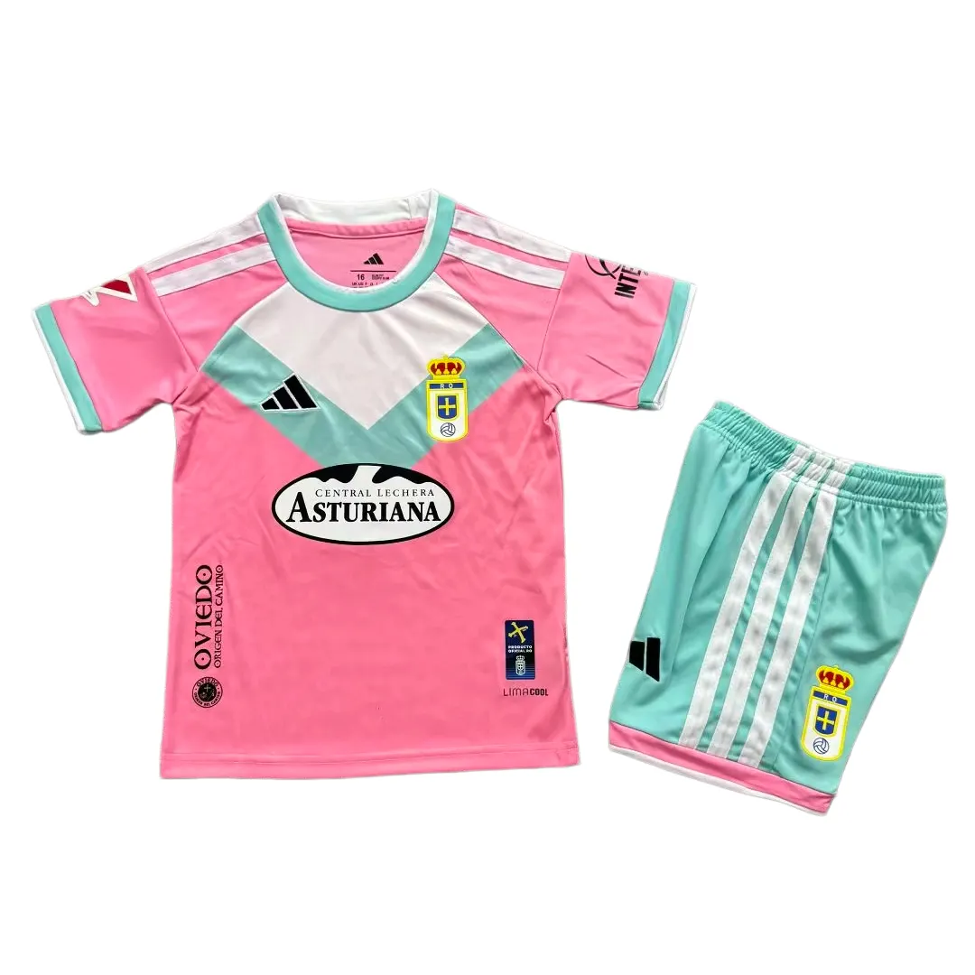 2026/2027 Real Oviedo Vetusta Third Away Football Shirt Kids Size 1:1 Thai Quality
