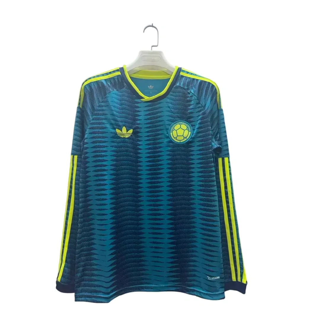 2026 Long Sleeve Colombia Away Football Shirt 1:1 Thai Quality