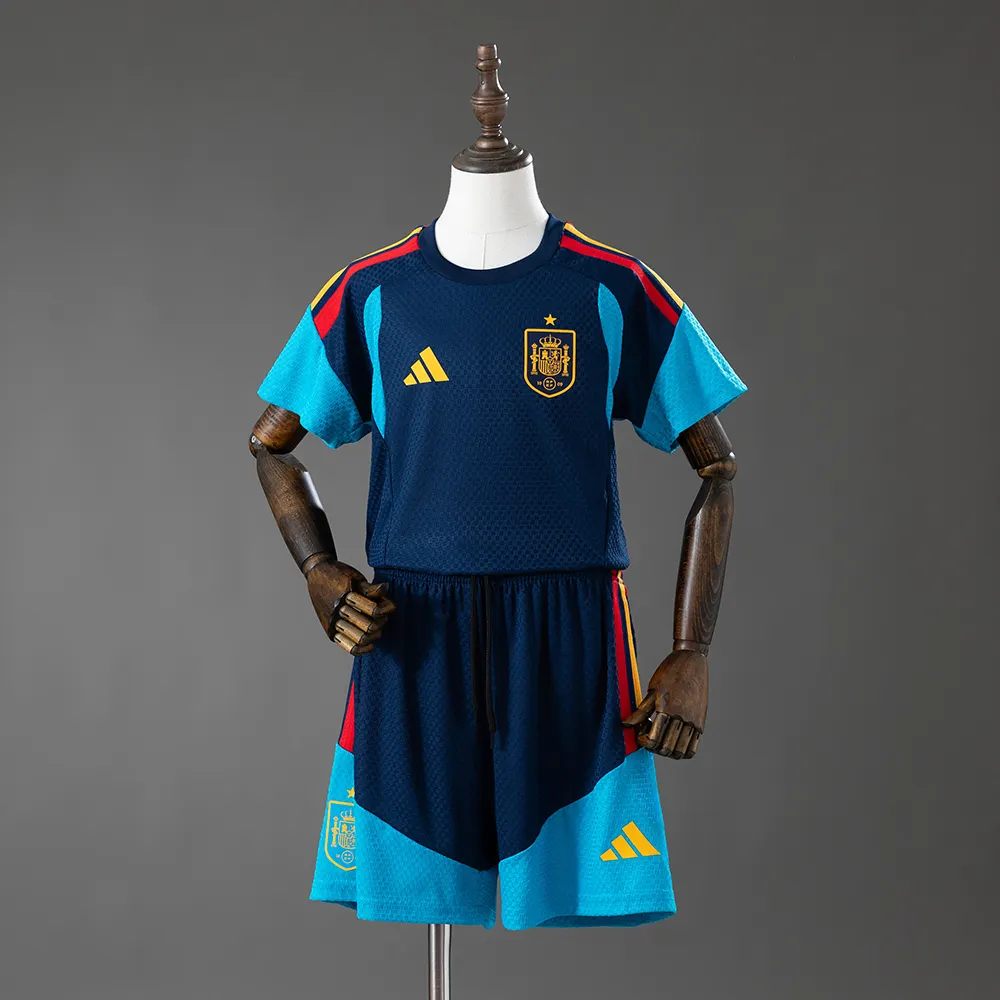 2026 Spain Training Wear Football Shirt Kids Size 1:1 Thai Quality