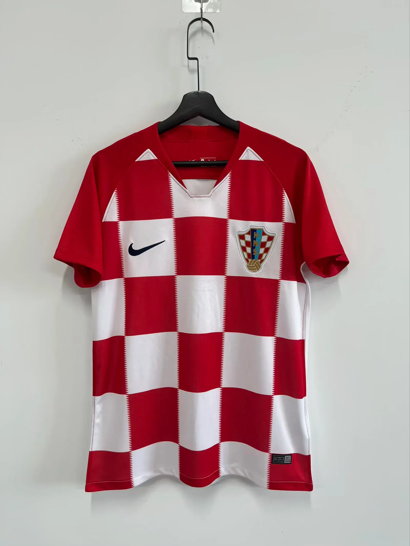 2018 Retro Croatia Home Football Shirt 1:1 Thai Quality