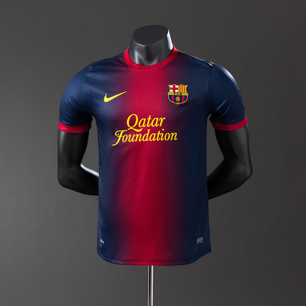 2012/2013 Retro Player Version Barcelona Home Football Shirt 1:1 Thai Quality