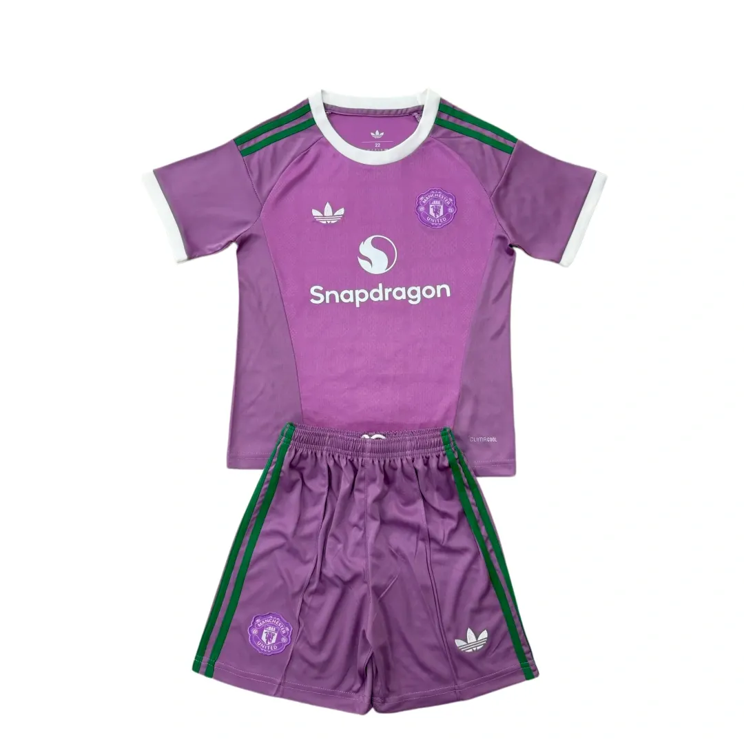 2026/2027 Manchester United Goalkeeper Football Shirt Kids Size 1:1 Thai Quality