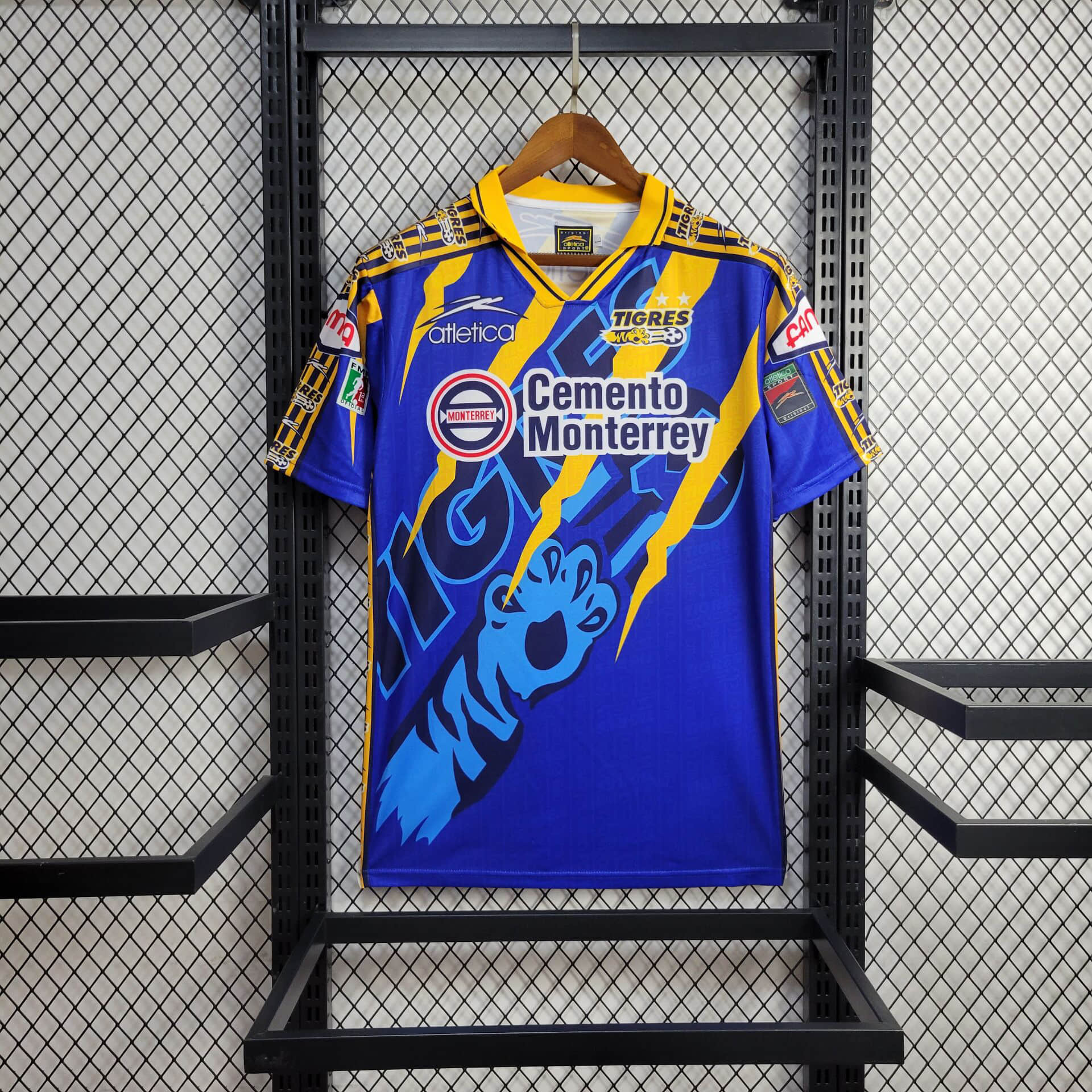 1997/1998 Retro Tigres UANL Third Away Football Shirt 1:1 Thai Quality
