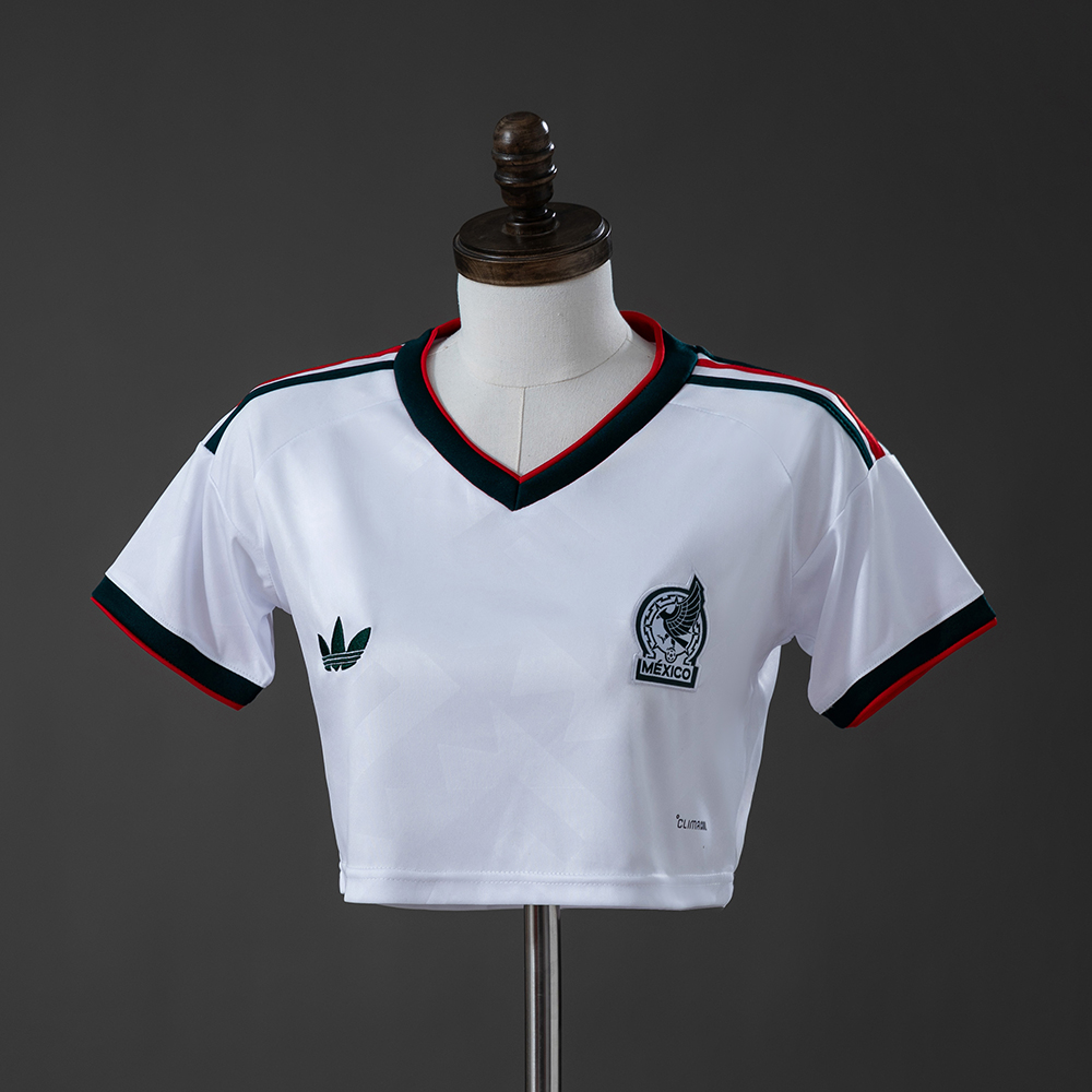 2026 Mexico Away Women's Crop Top Style