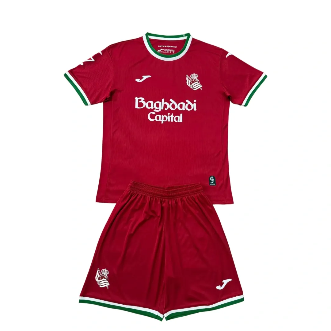 2026/2027 Real Sociedad Third Away Football Shirt Kids Size 1:1 Thai Quality