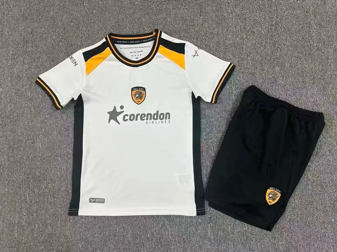 2026/2027 Hull City Away Football Shirt Kids Size 1:1 Thai Quality
