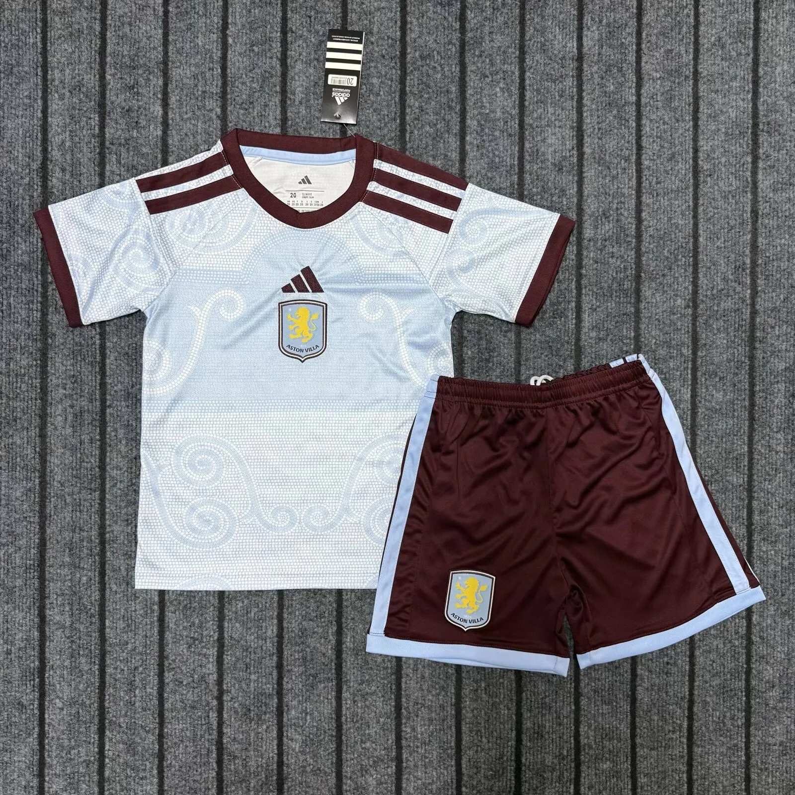2026/2027 Aston Villa Third Away Football Shirt Kids Size 1:1 Thai Quality