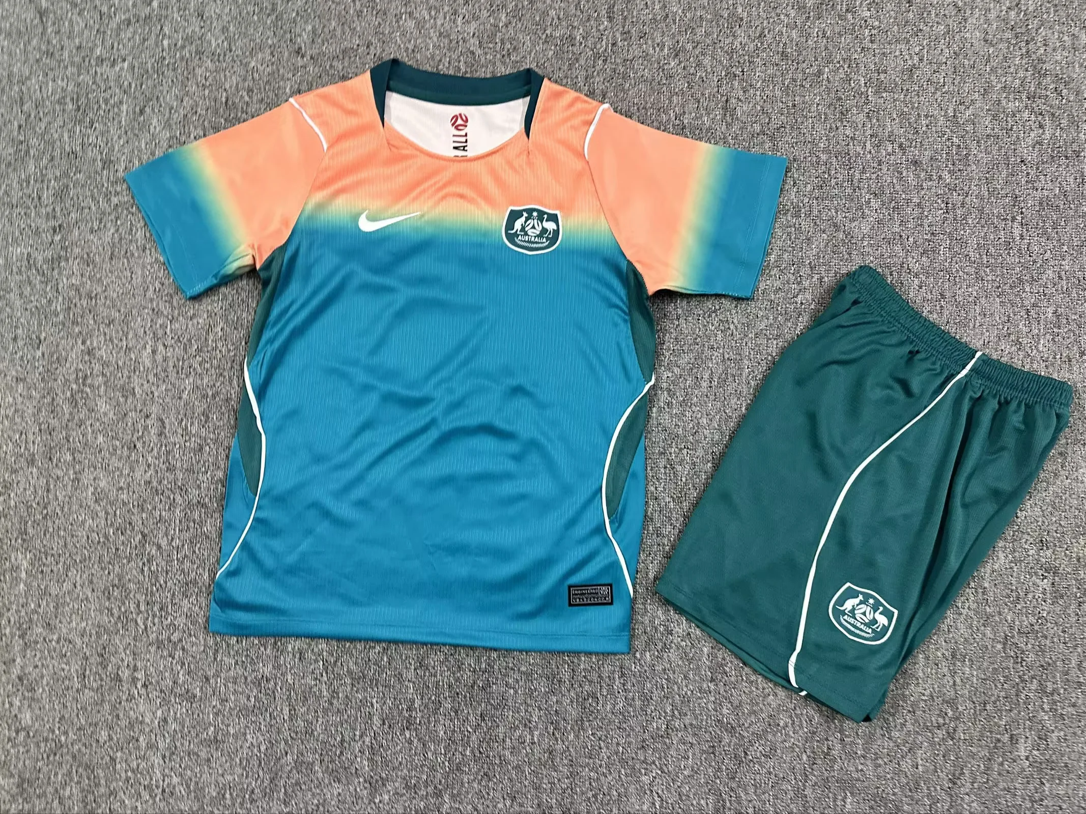 2026 Australia Away Football Shirt Kids Size 1:1 Thai Quality