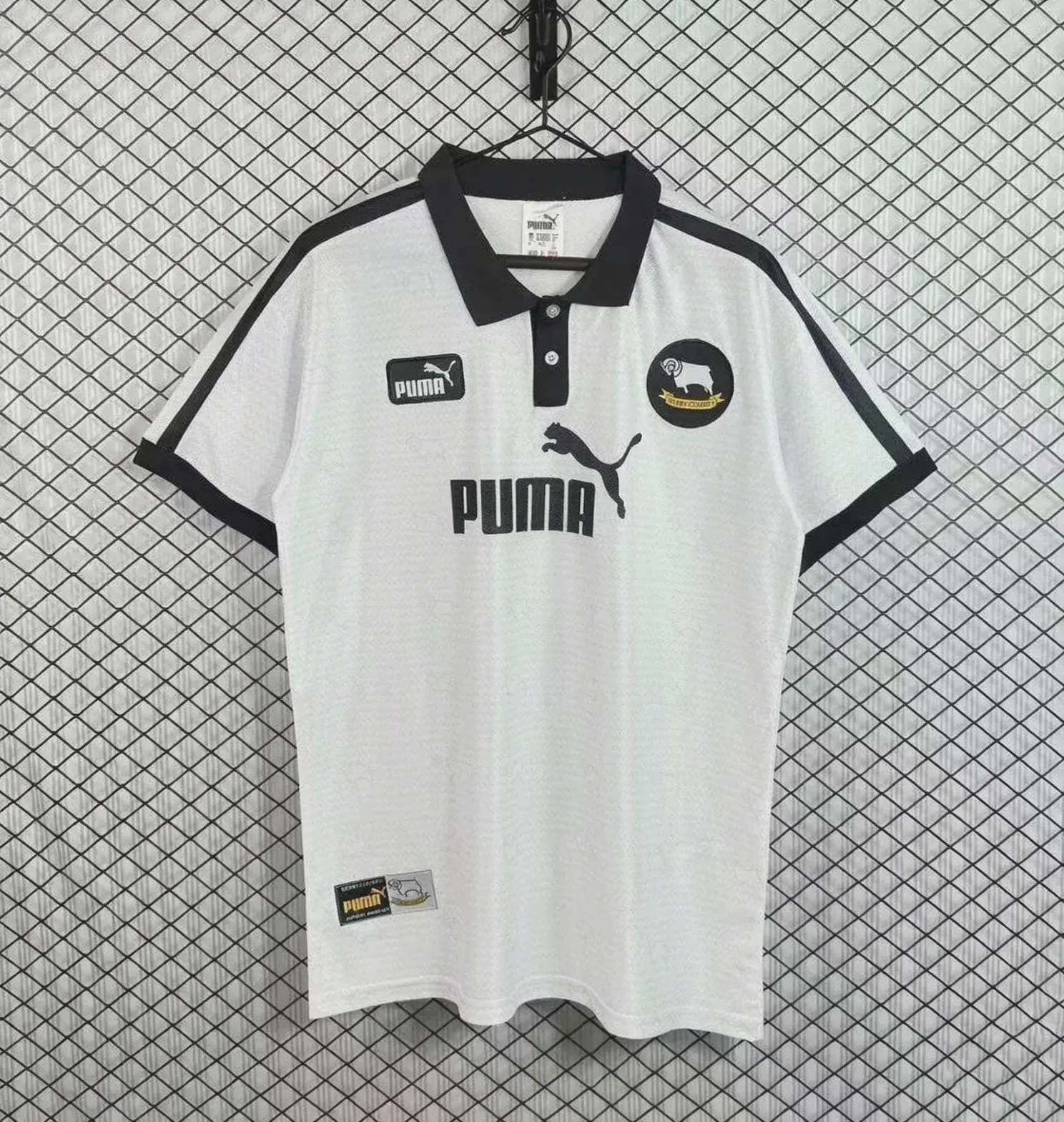 1997/1999 Derby County Home Football Shirt 1:1 Thai Quality