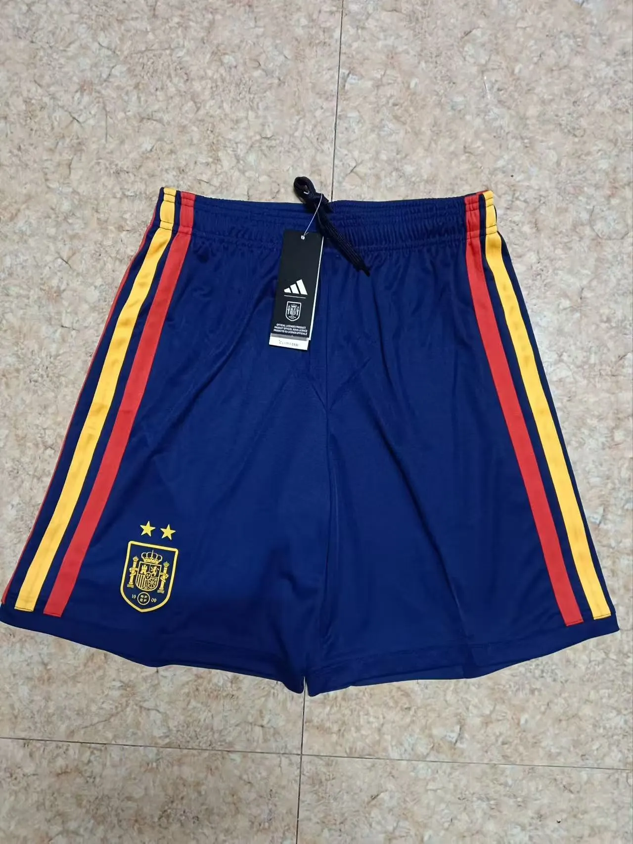 2 Stars 2026 Spain Home Shorts 1:1 Thai Quality