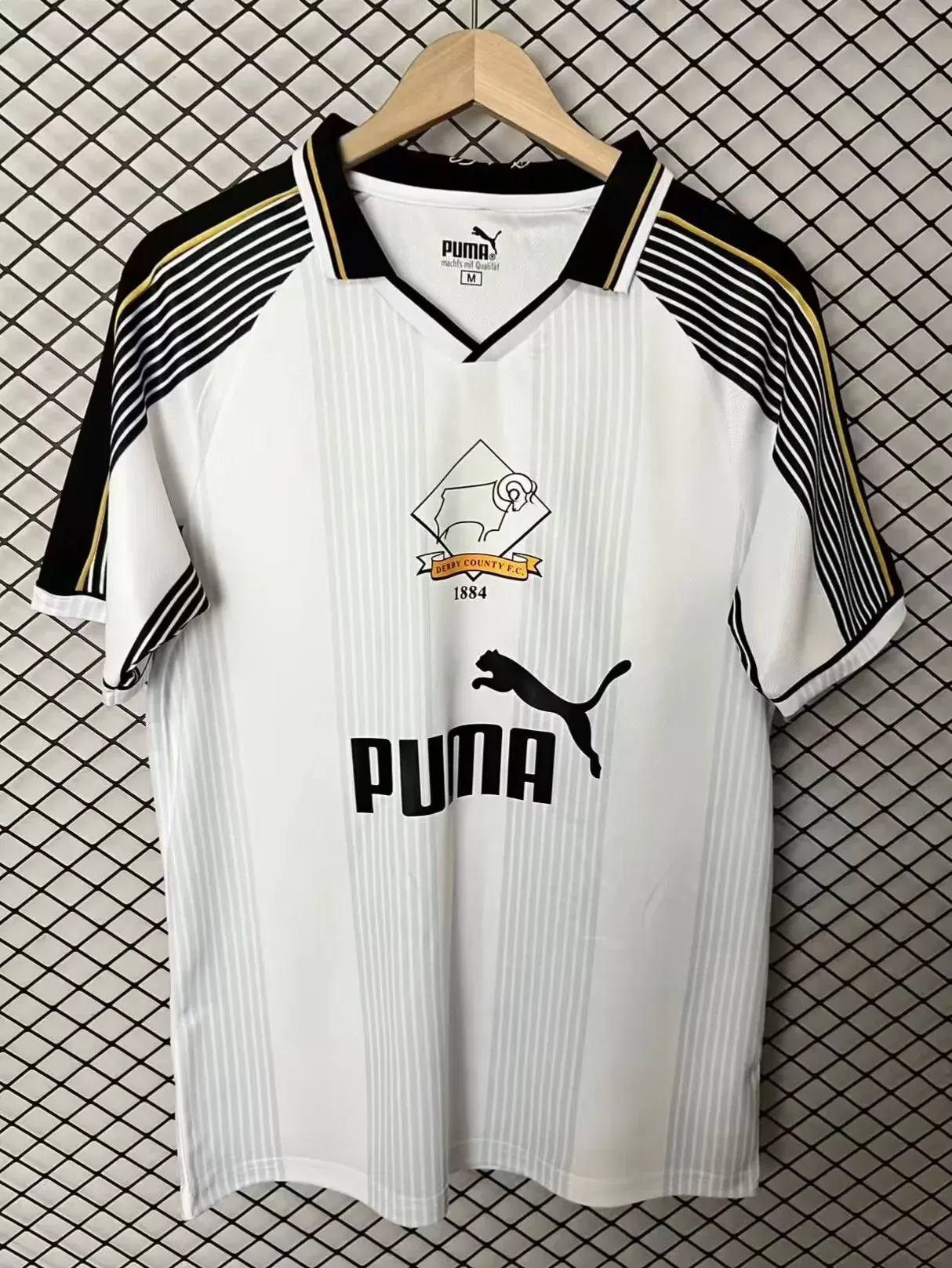 1995/1996 Retro Derby County Home Football Shirt 1:1 Thai Quality