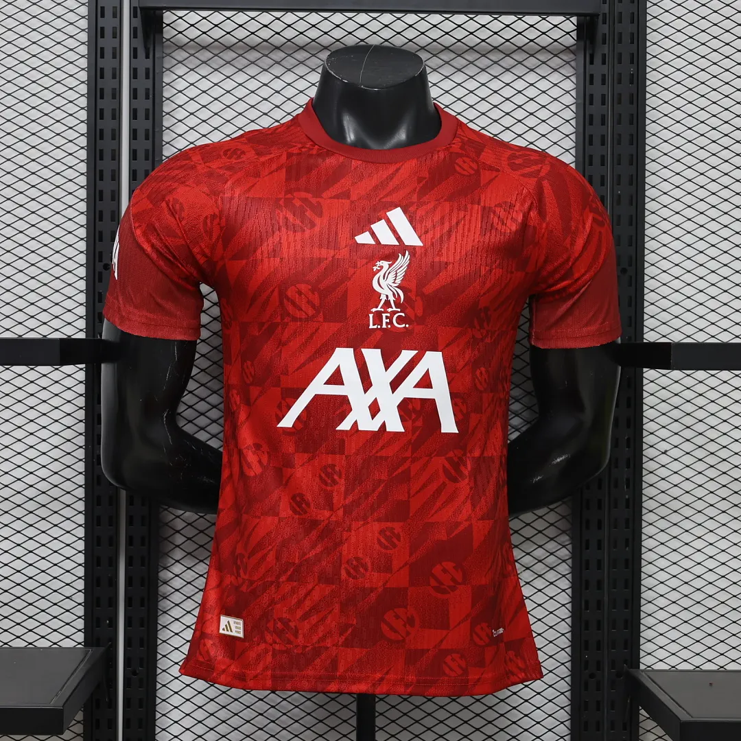 2026/2027 Player Version Liverpool Pre-Match Football Shirt 1:1 Thai Quality