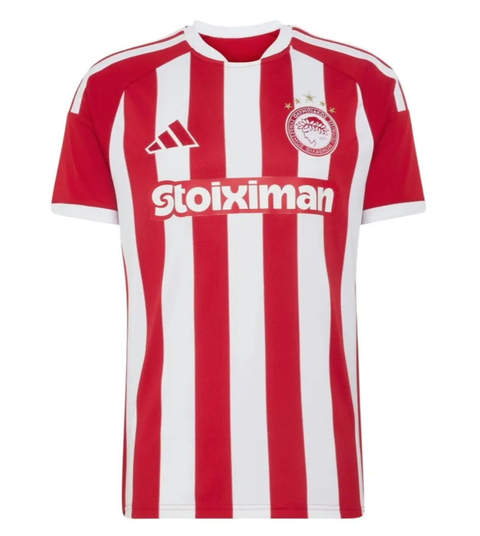 2026/2027 Olympiacos Piraeus Home Football Shirt 1:1 Thai Quality