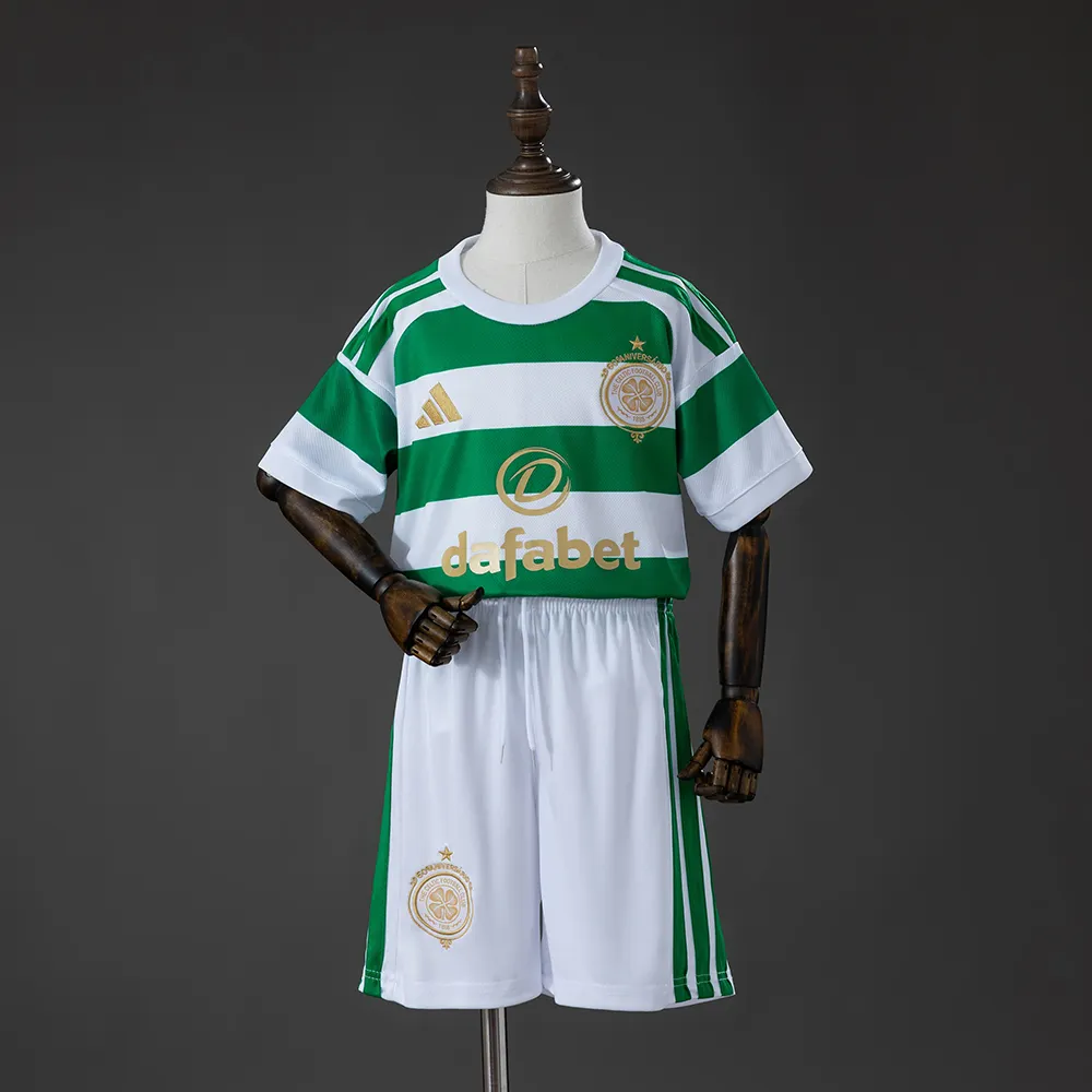 2026/2027 Celtic Home Football Shirt Kids Size 1:1 Thai Quality