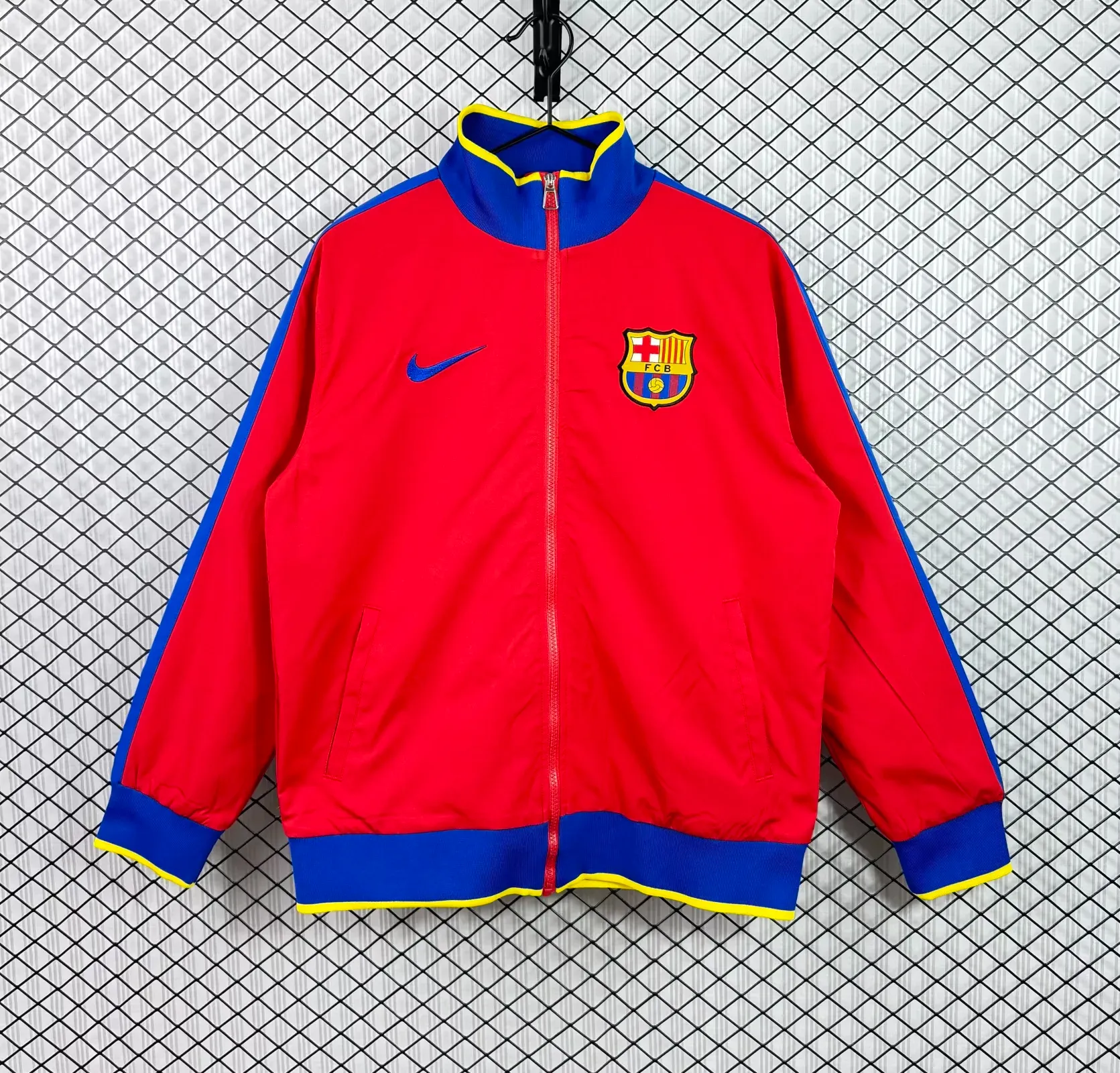 2010/2011 Retro Barcelona Windbreaker Football Shirt
