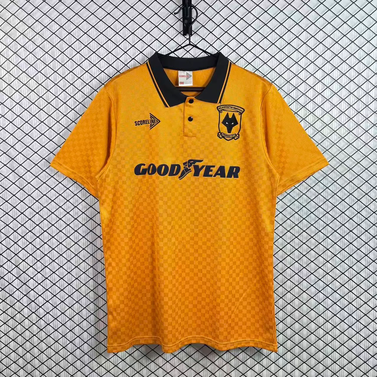 1990/91 Wolverhampton Wanderers Home Football Shirt 1:1 Thai Quality