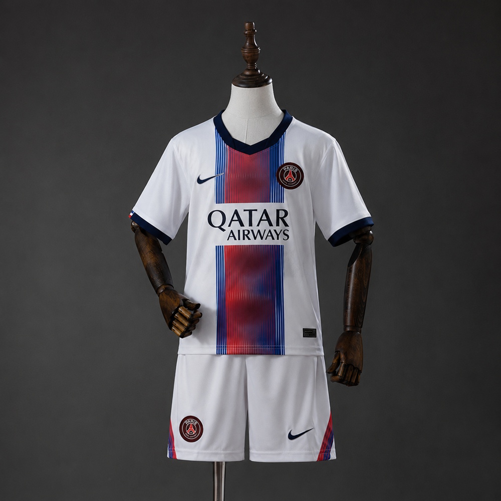 2026/2027 Paris Saint-Germain Away Football Shirt Kids Size 1:1 Thai Quality