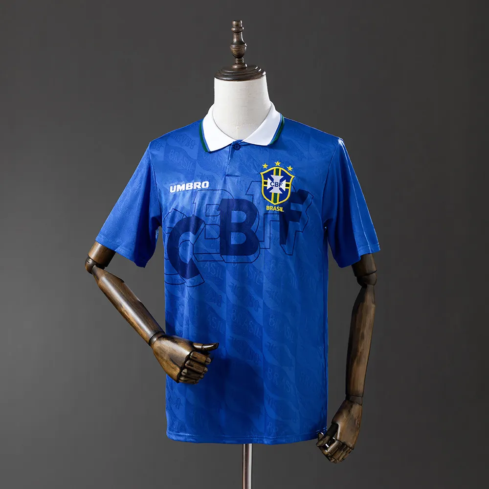 1992 Retro Brazil Away Football Shirt 1:1 Thai Quality