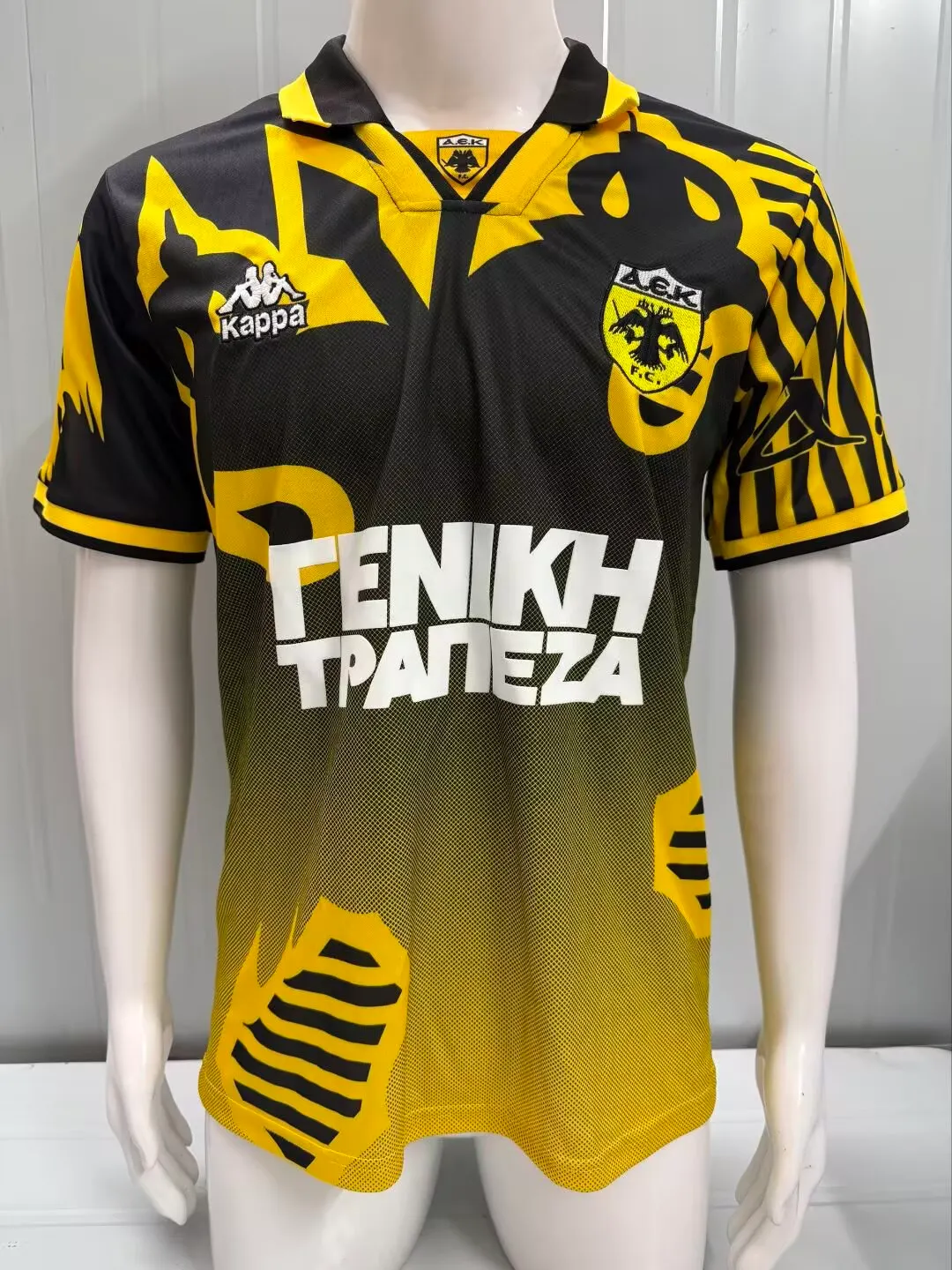 1997/1998 Retro AEK Athens Home Football Shirt 1:1 Thai Quality