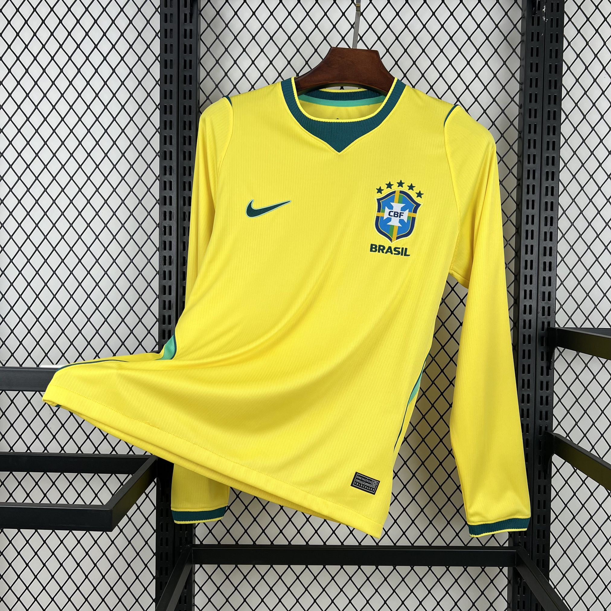 2026 Long sleeve Brazil Home Football Shirt 1:1 Thai Quality