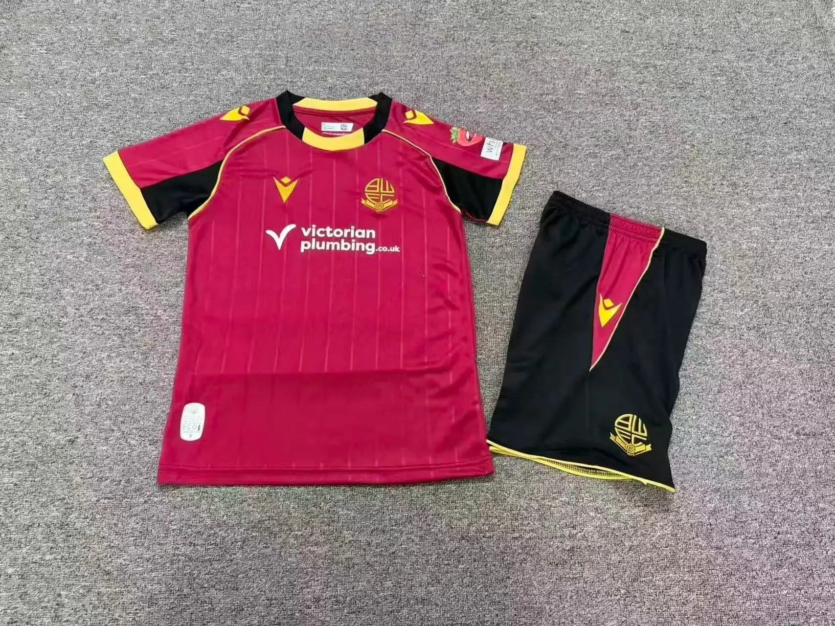 2026/2027 Bolton Wanderers Away Football Shirt Kids Size 1:1 Thai Quality