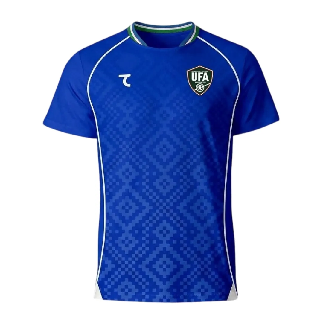 2026 Uzbekistan Home Football Shirt 1:1 Thai Quality
