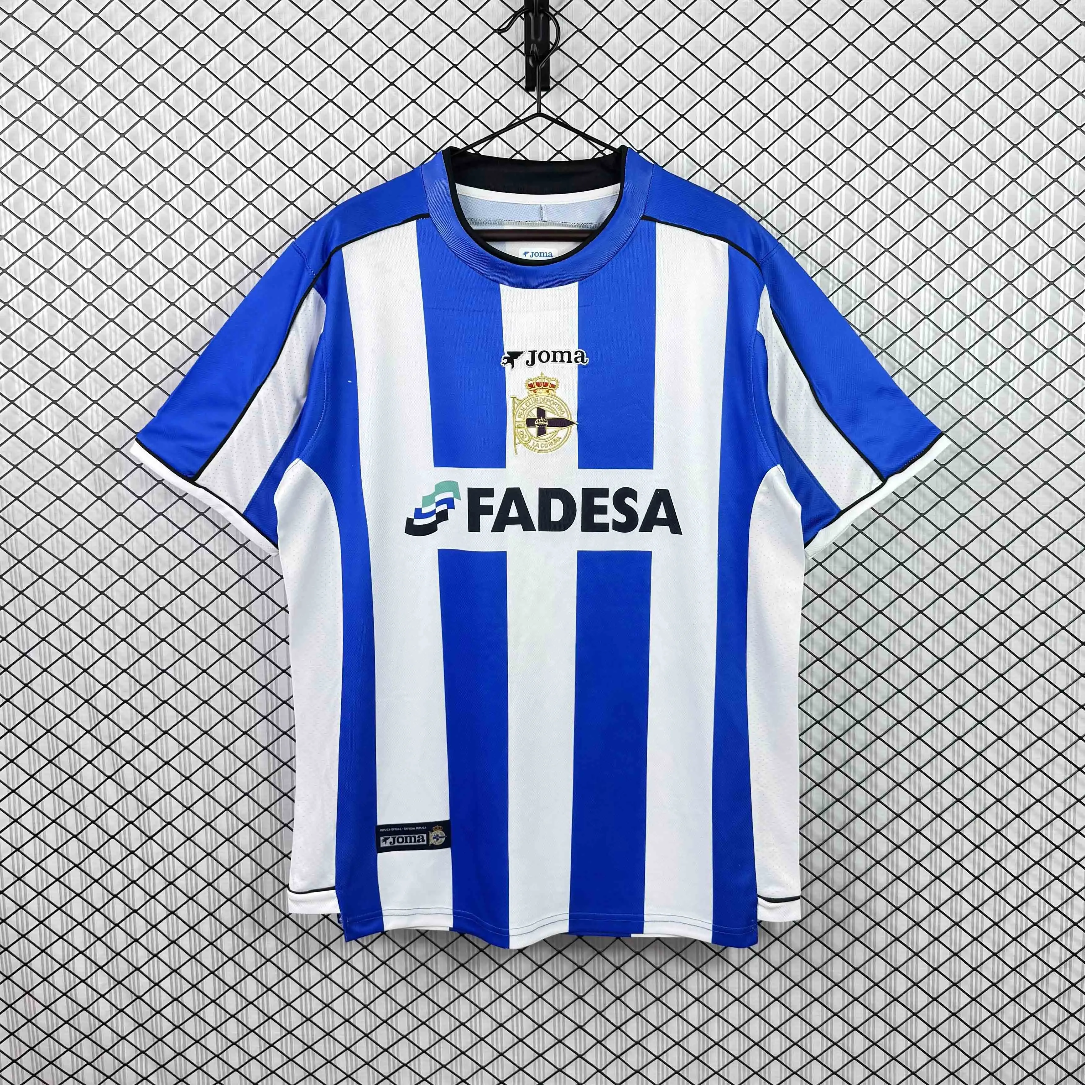 2002/2003 Retro Deportivo de La Coruna Home Football Shirt 1:1 Thai Quality